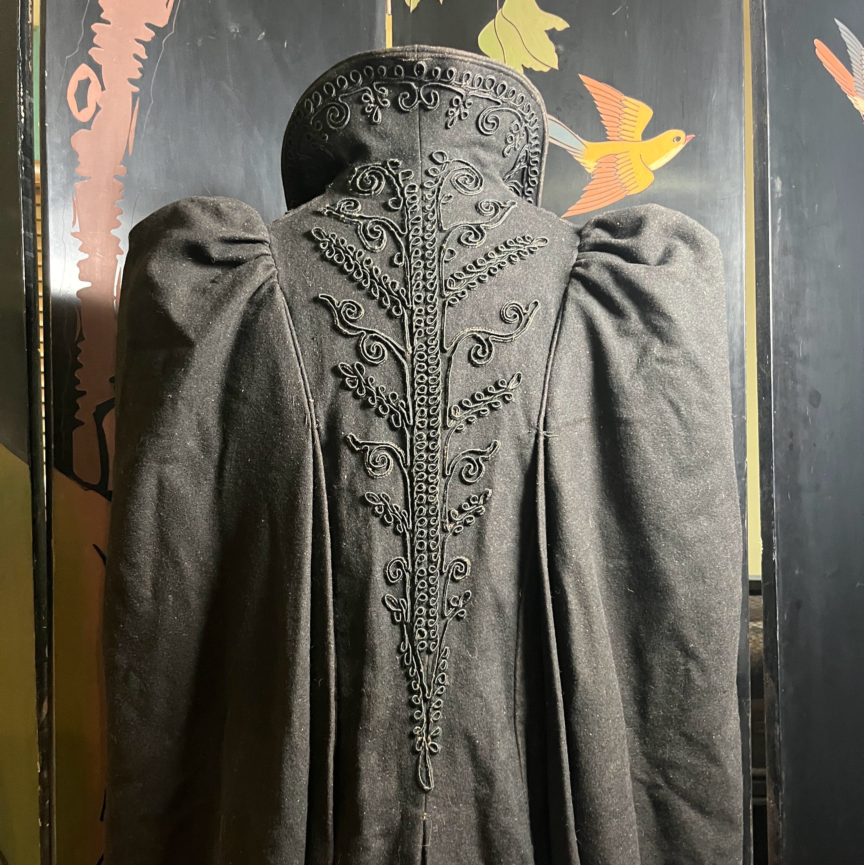 RESERVED | c. 1890s Dramatic Cape
