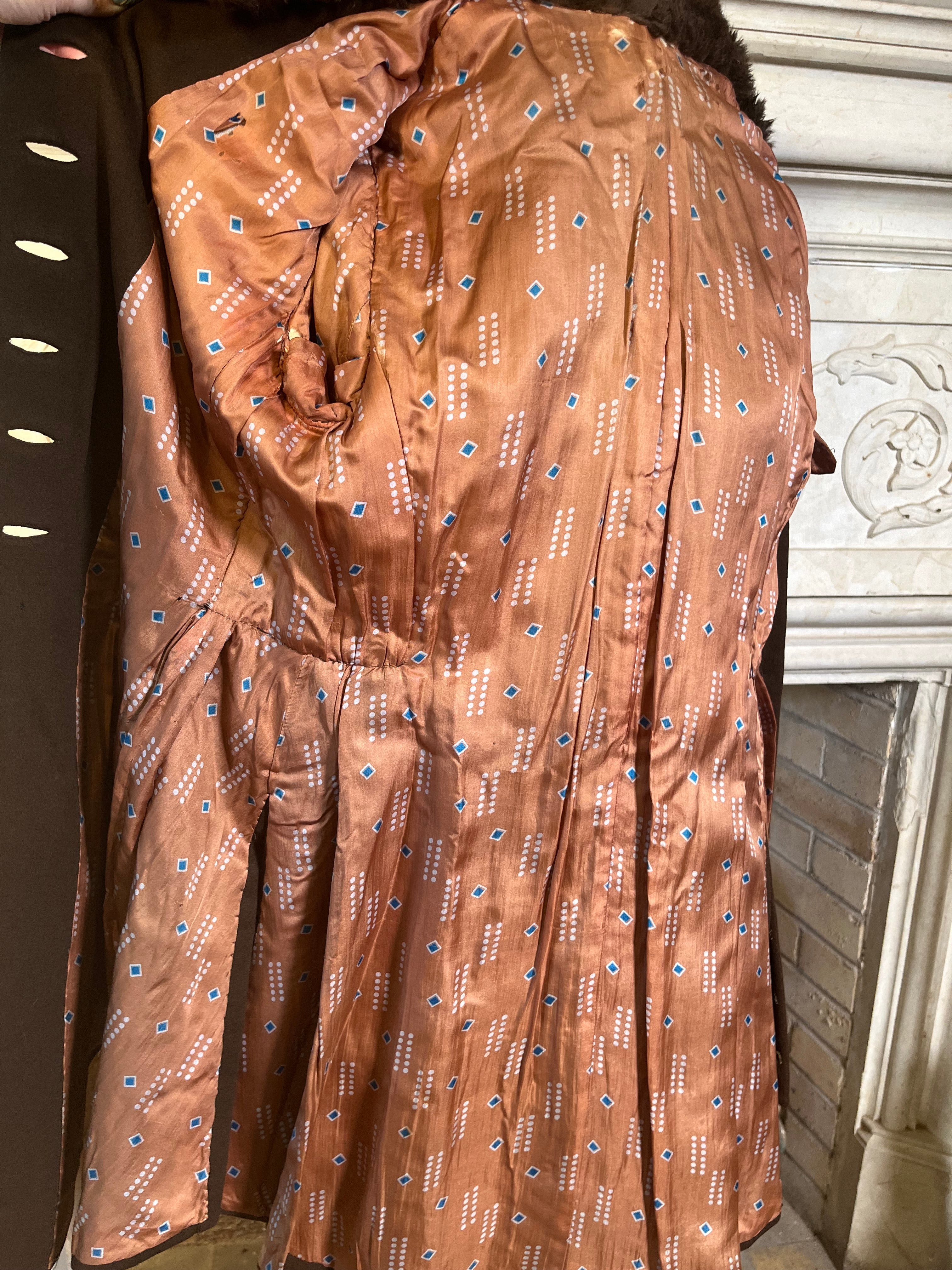 c. 19-teens Embroidered Wool Ladies&