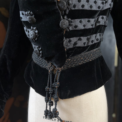 c. 1900s Velvet Jacket