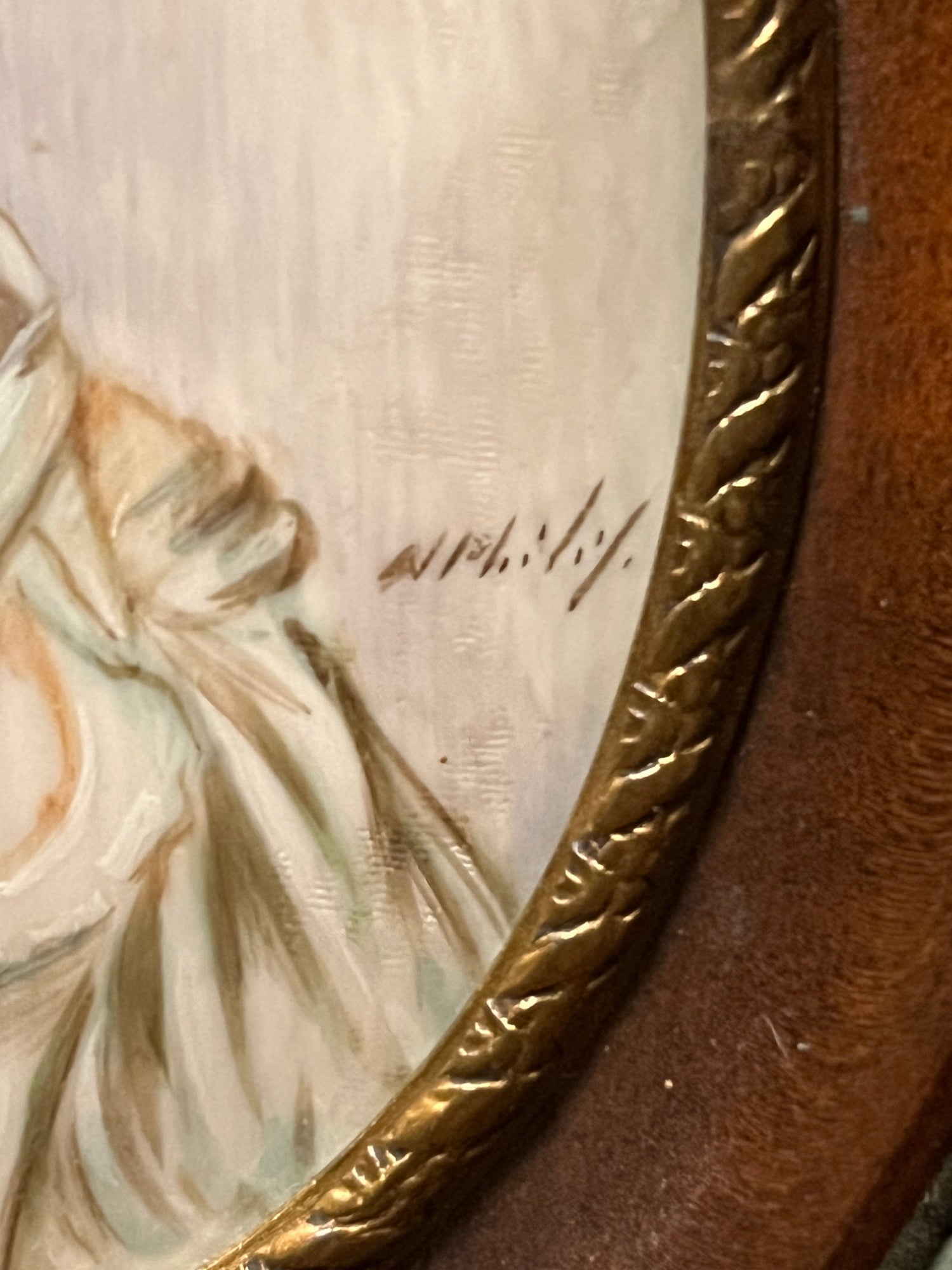 c. 19th Century Portrait Miniature | Signed