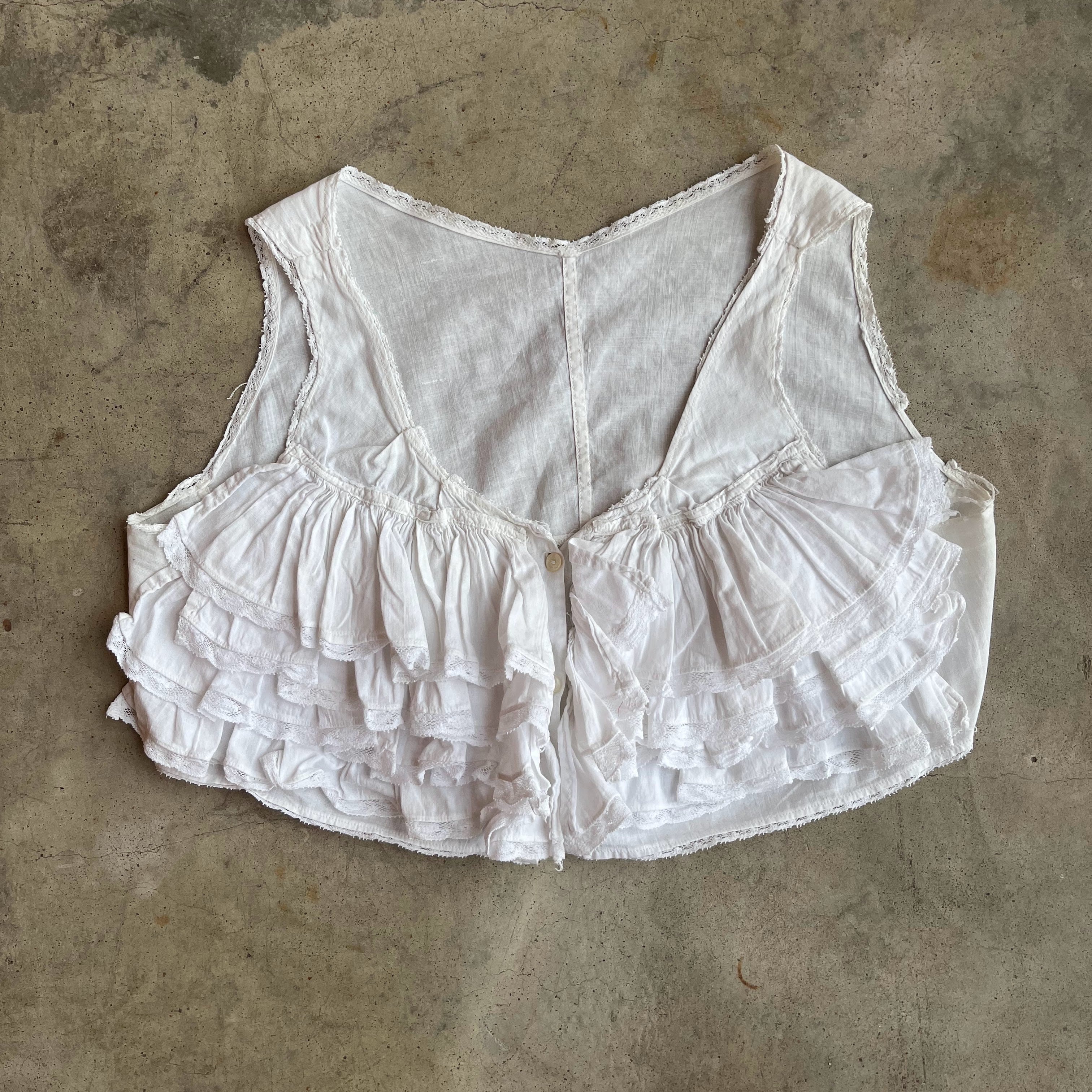 c. 1900s Ruffle Bust Enhancer