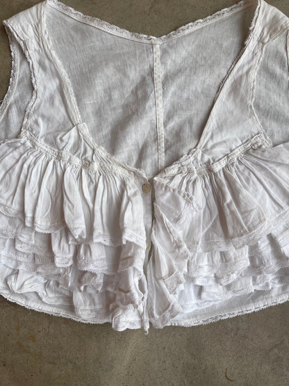 c. 1900s Ruffle Bust Enhancer