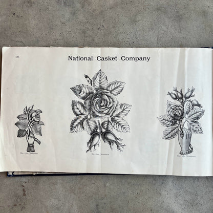 c. 1890 National Casket Co. Catalog Scrapbook