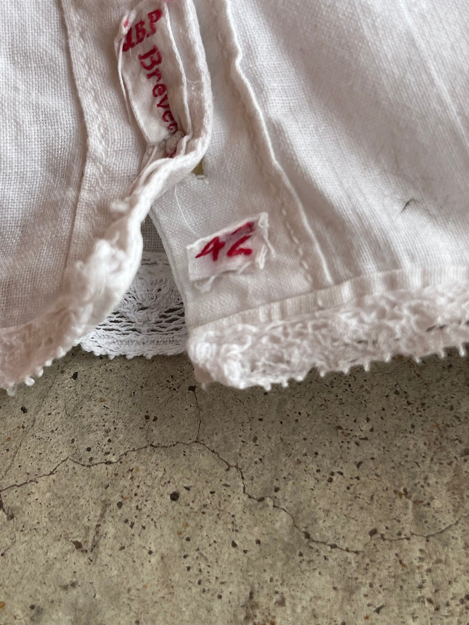 c. 1900s Ruffle Bust Enhancer