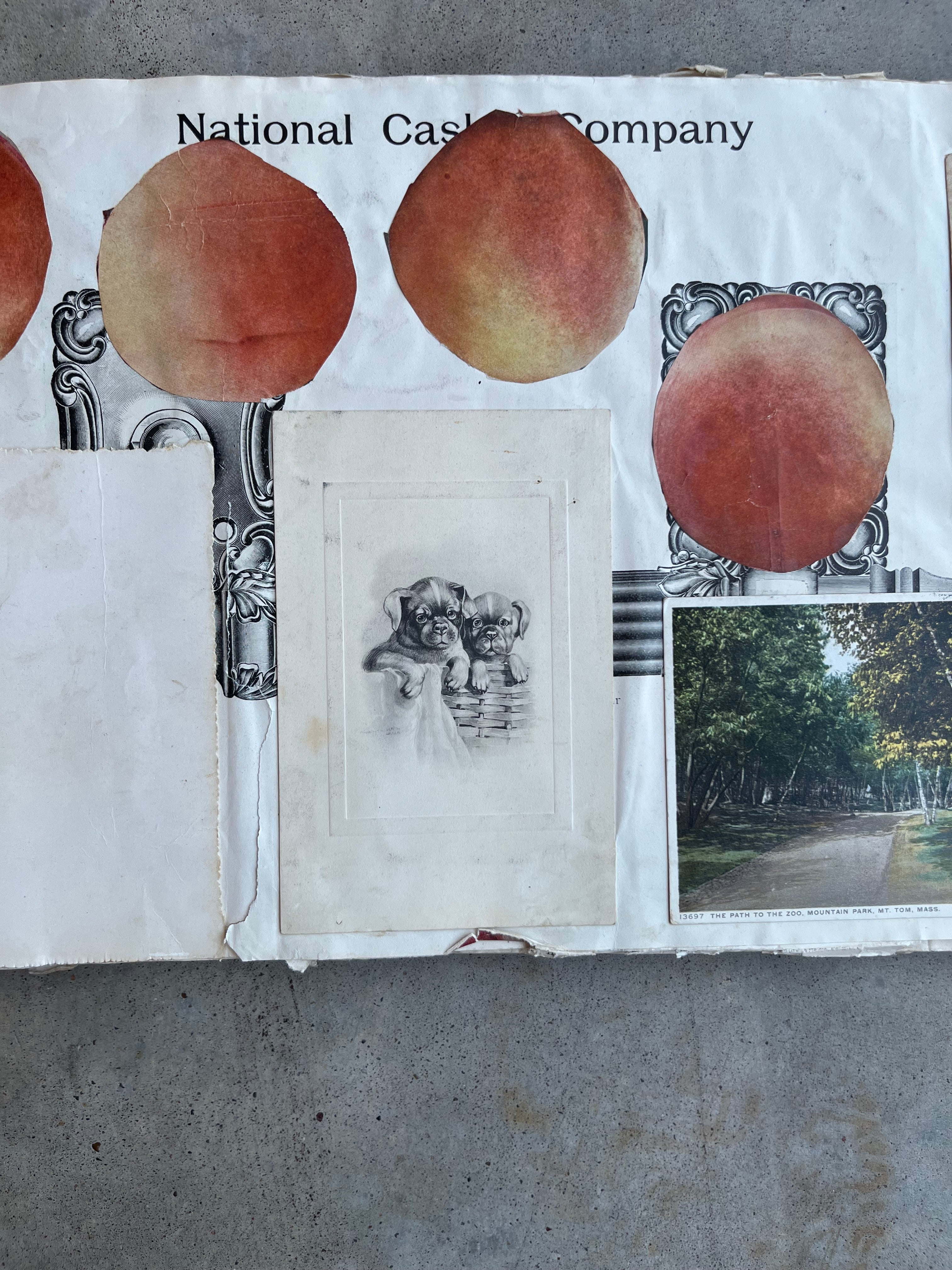 c. 1890 National Casket Co. Catalog Scrapbook