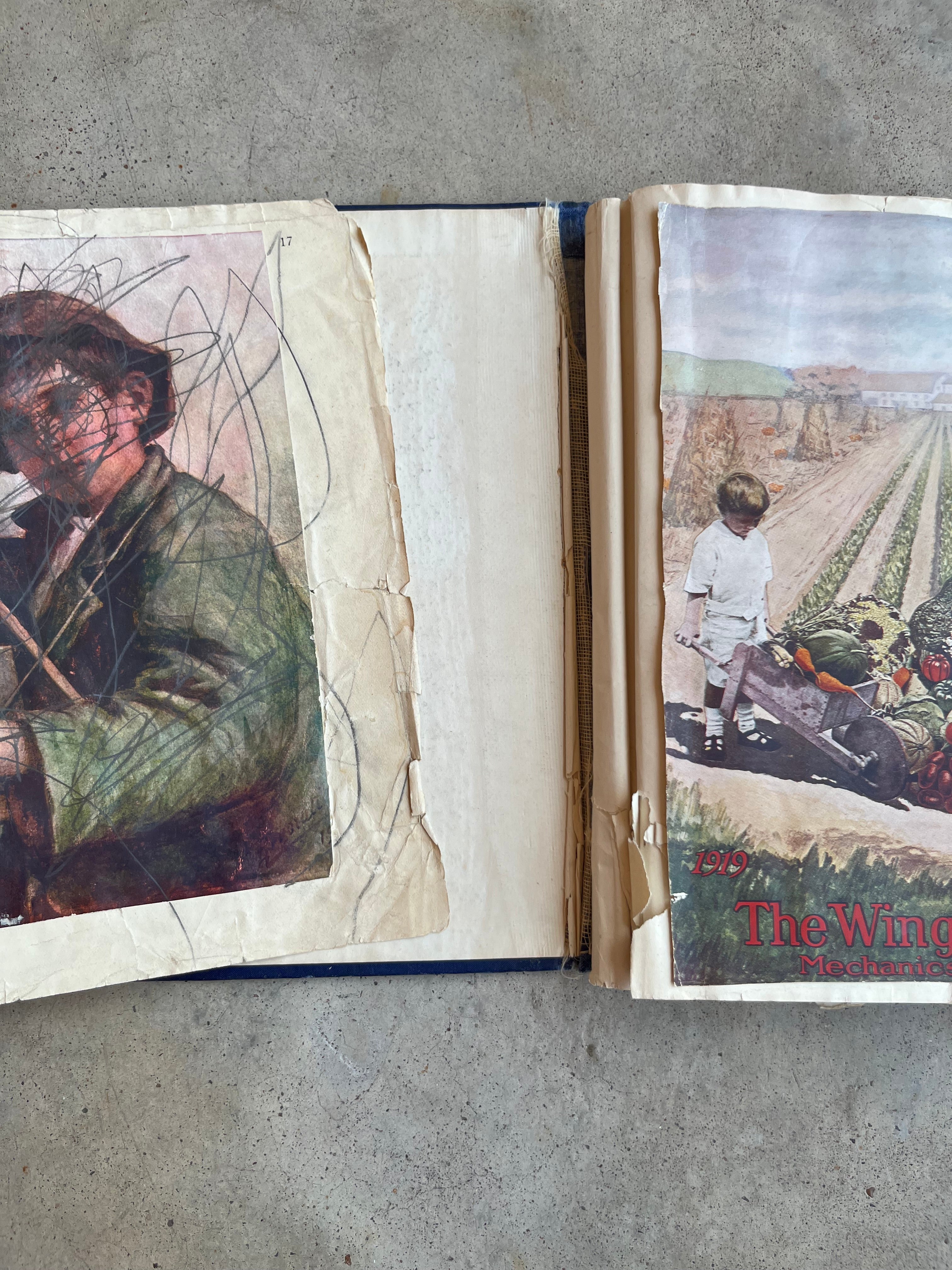 c. 1890 National Casket Co. Catalog Scrapbook