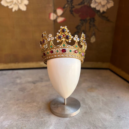 19th c. Large Santos Crown