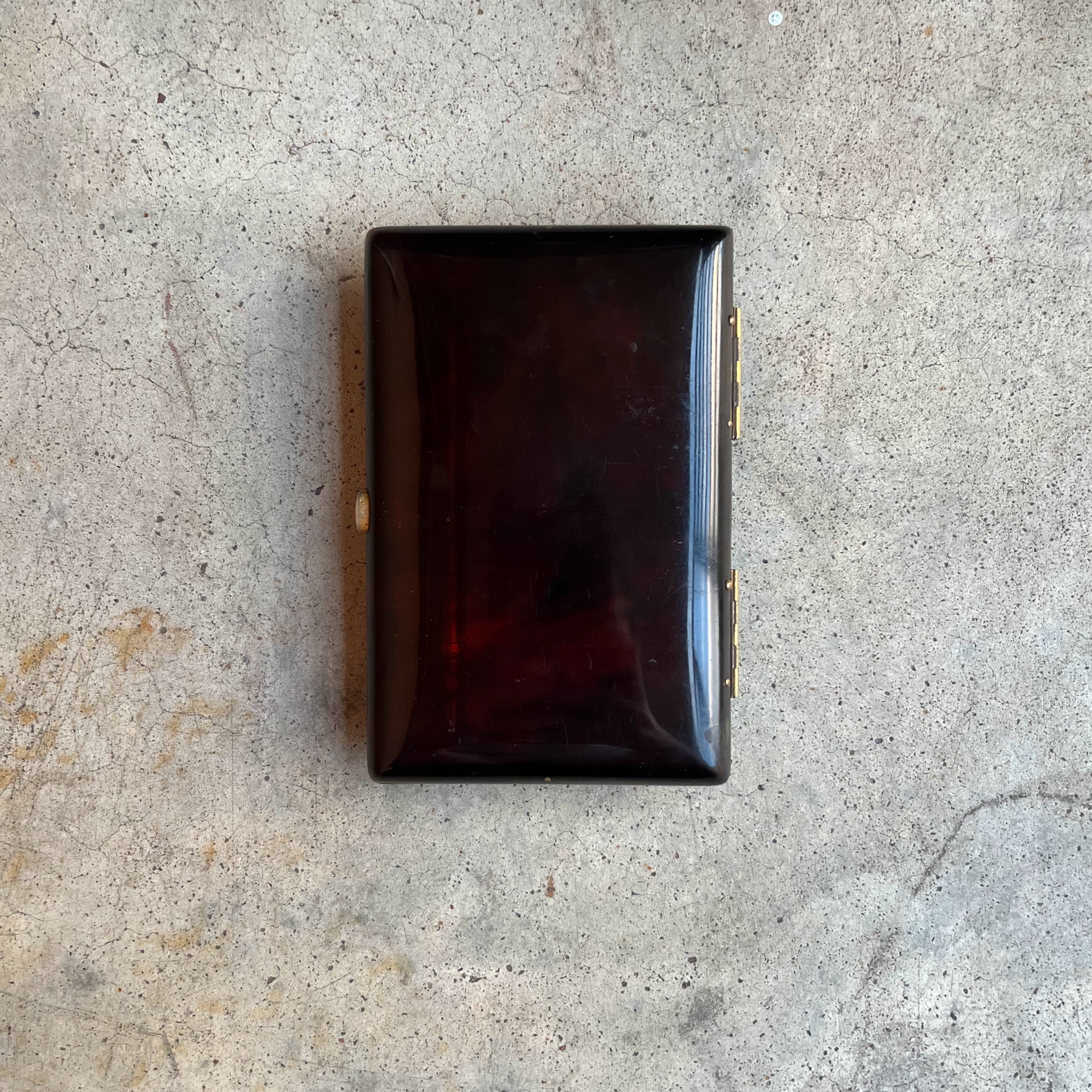 Mid-19th c. Faux Tortoise Shell Aide-Memoire Pocket Book