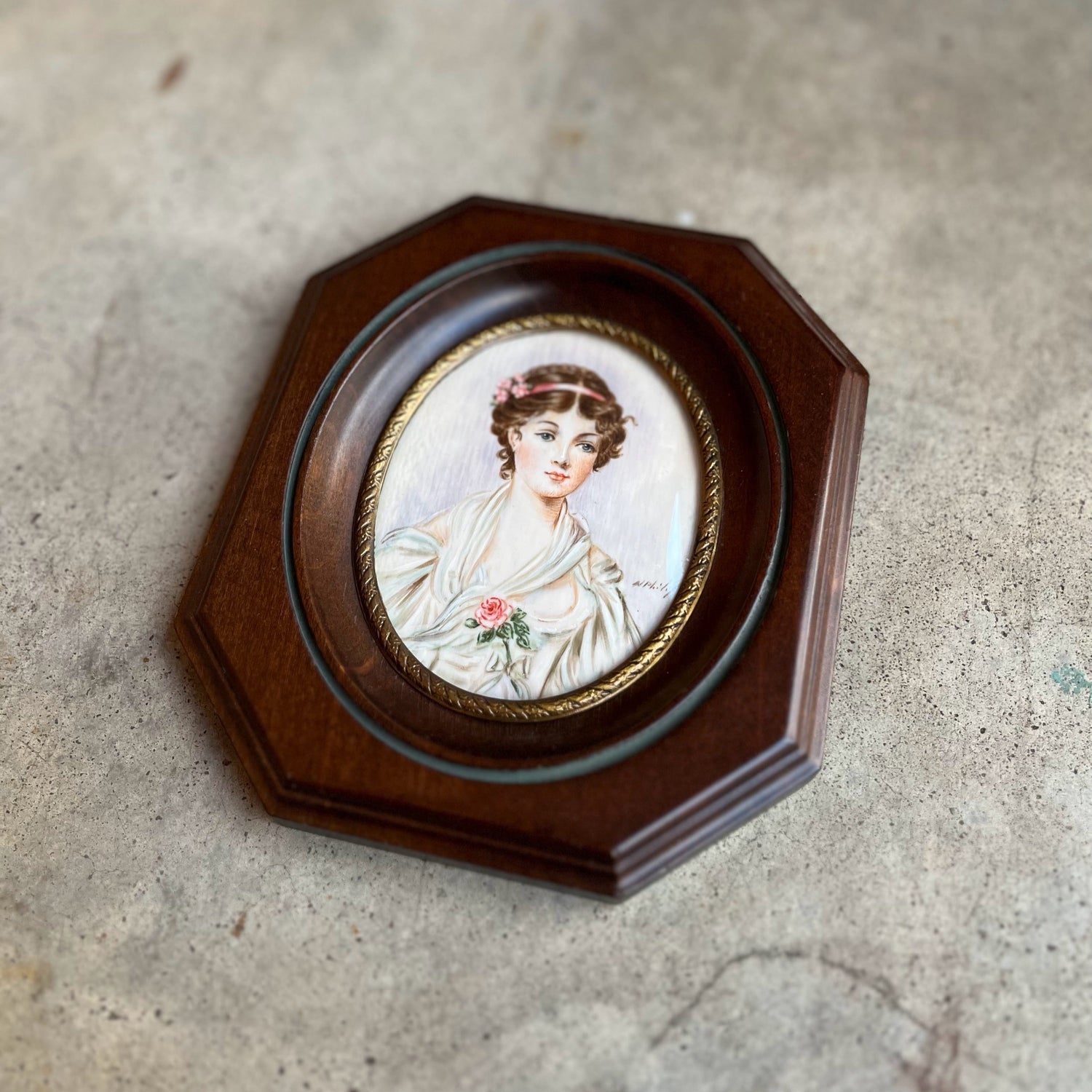 c. 19th Century Portrait Miniature | Signed