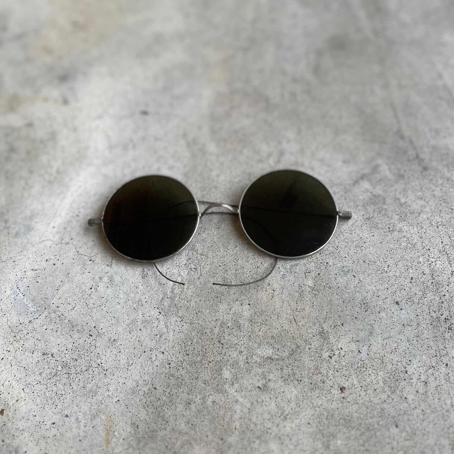 c. 1910s-1920s Tinted Glasses with Round Lenses