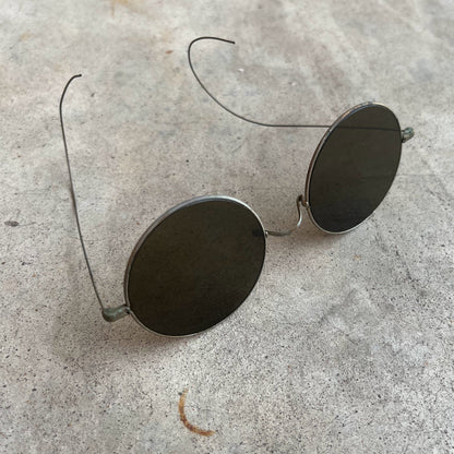 c. 1910s-1920s Tinted Glasses with Round Lenses