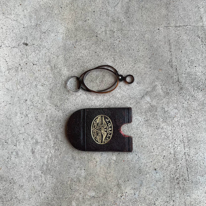 c. 1880s-1890s Tortoise Shell Pince Nez in Case