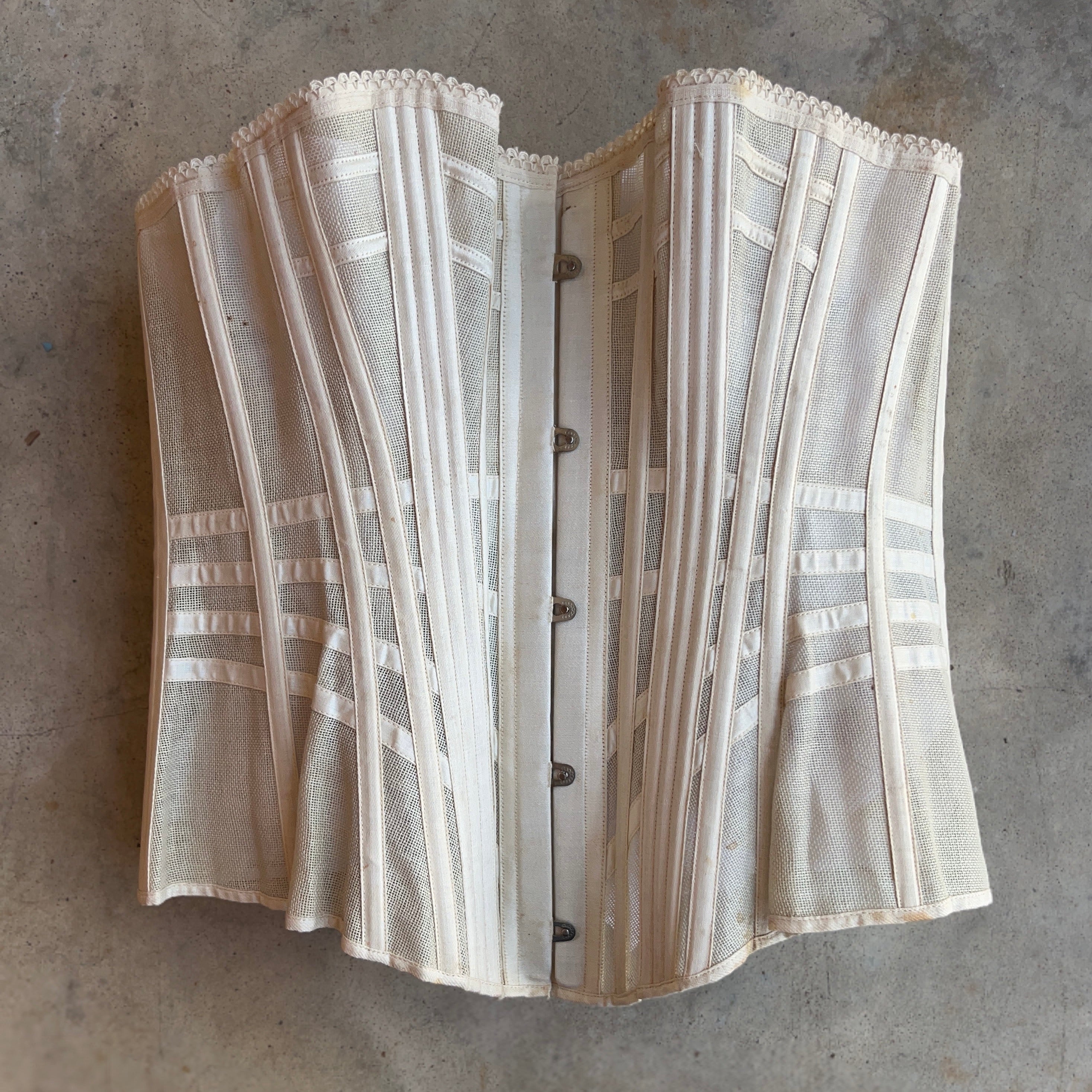 c. 1890s-1900s Summer Corset | Size 30"