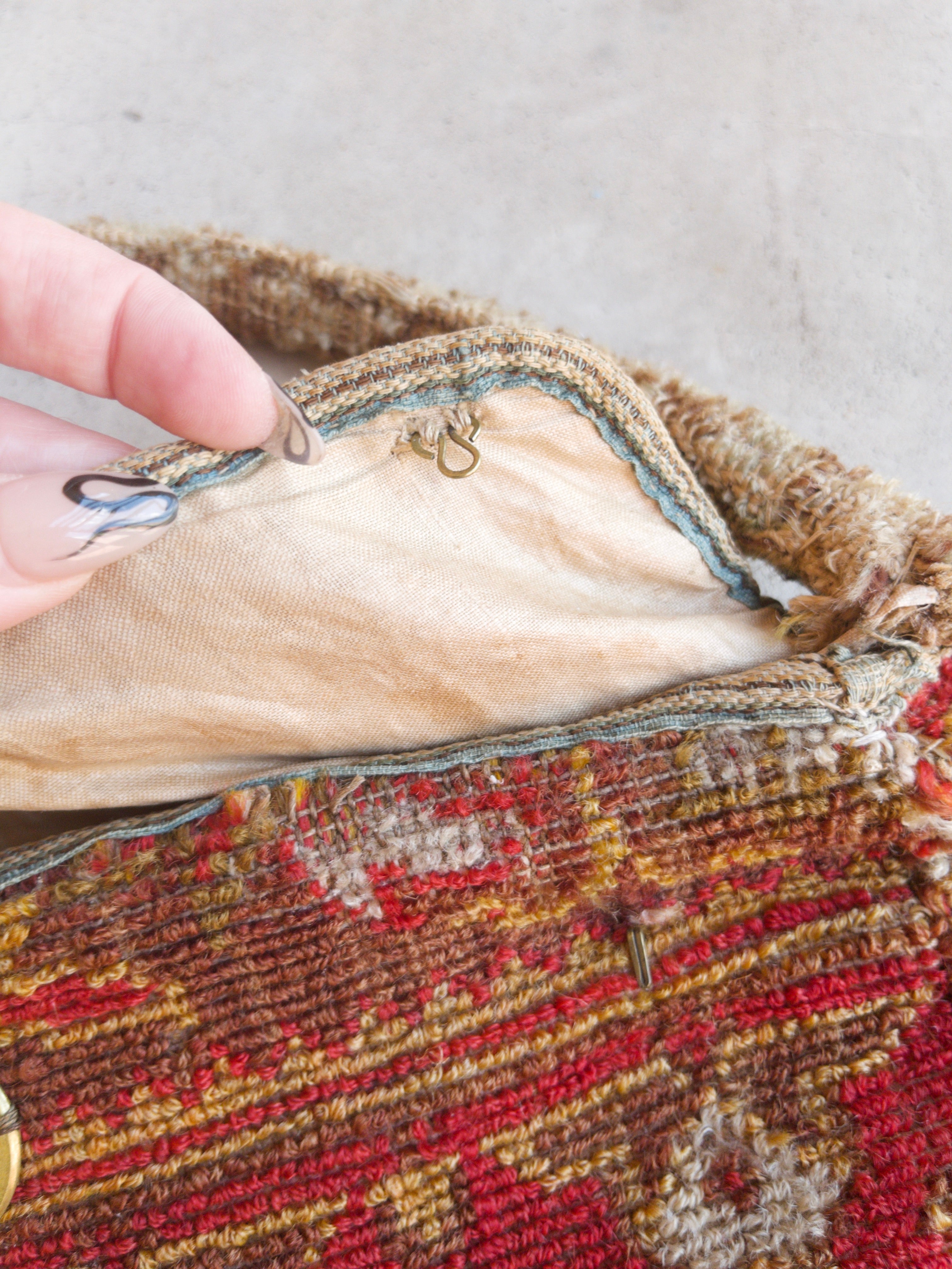 Mid-19th c. Carpet Bag