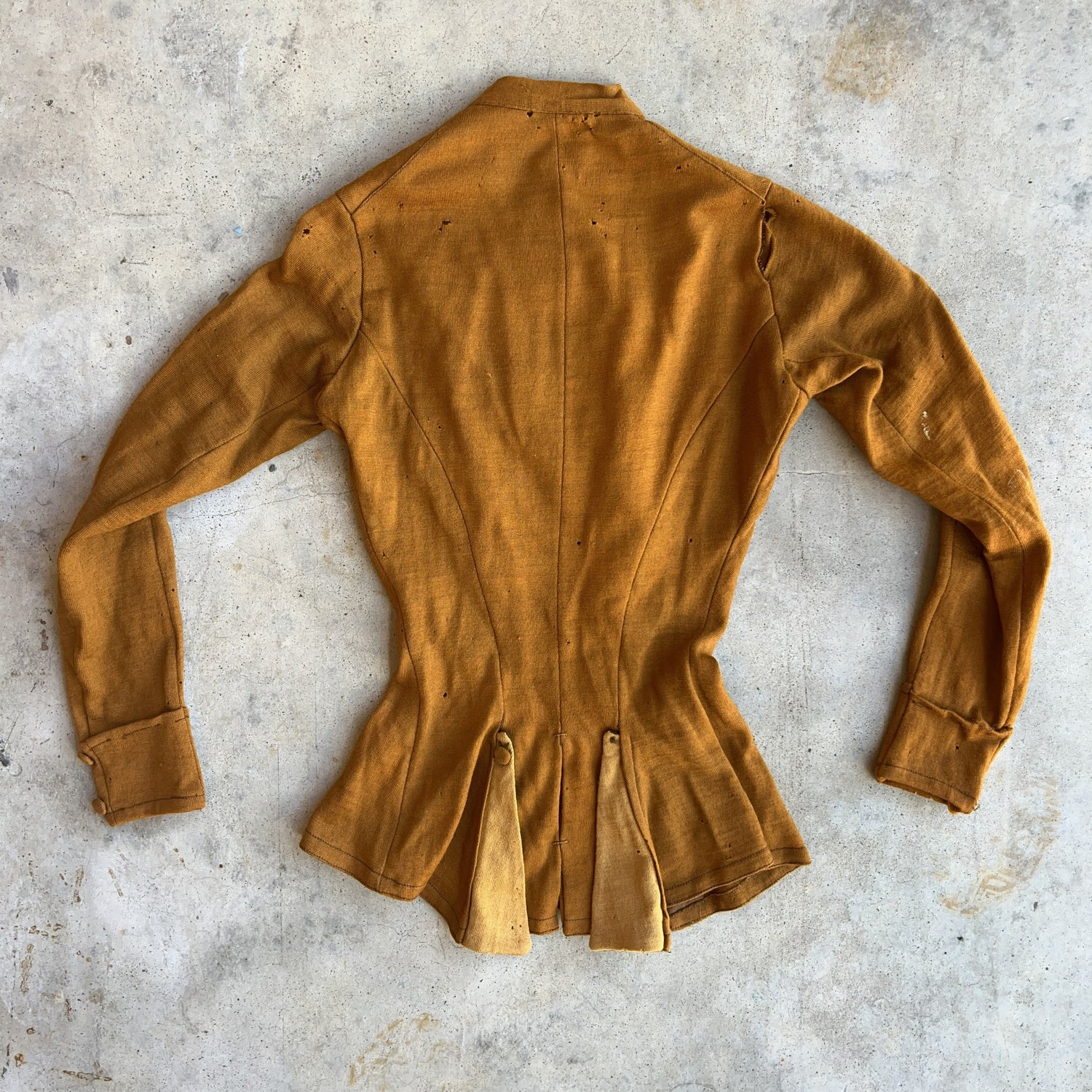 c. 1870s-1880s Wool Knit Bodice