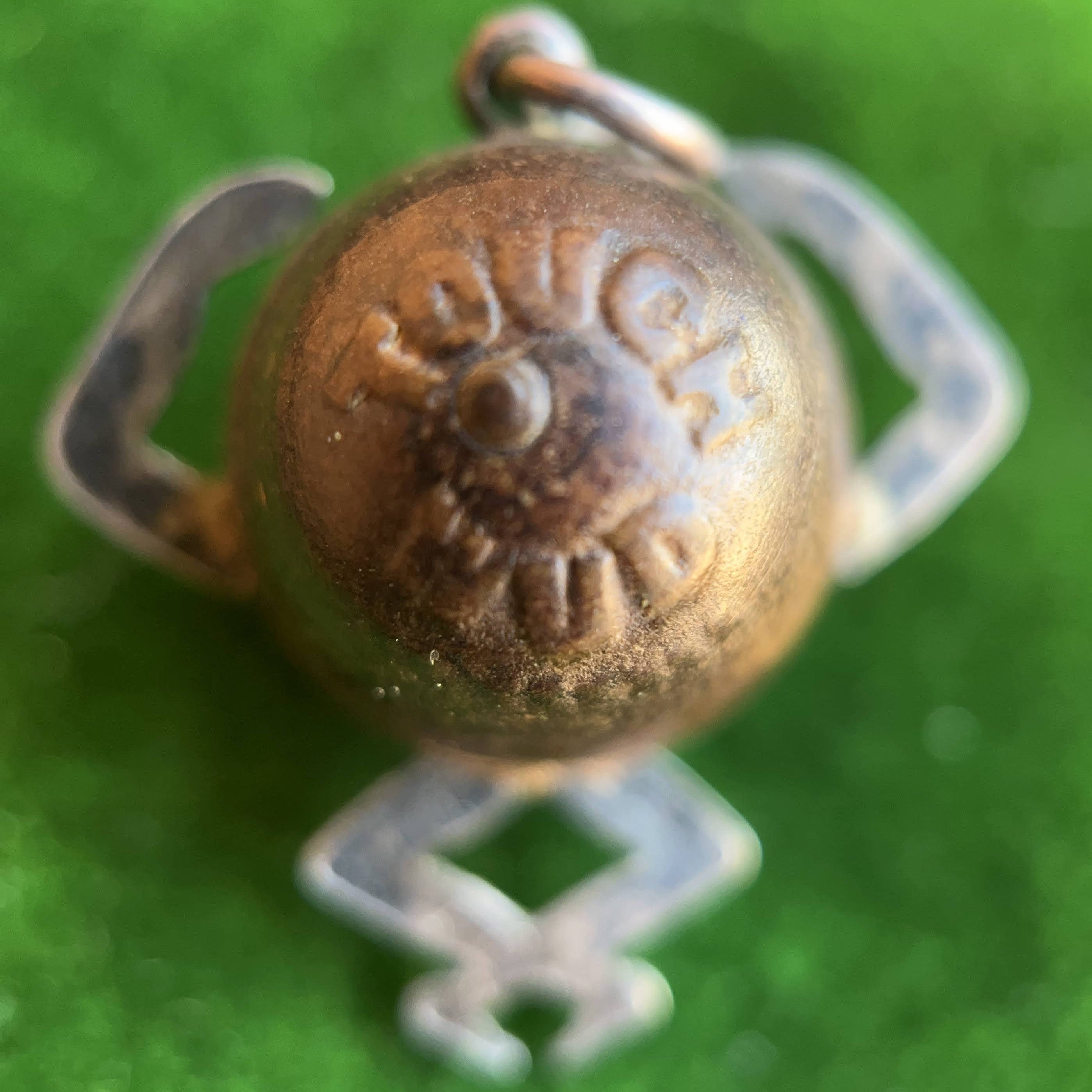 Early 20th c. "Touch Wud" Good Luck Charm