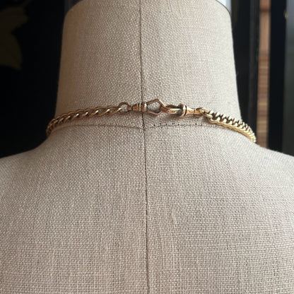 c. Turn of the Century Locket + Chains Necklace