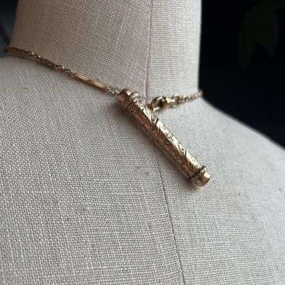 c. Turn of the Century Button Hook + Chain