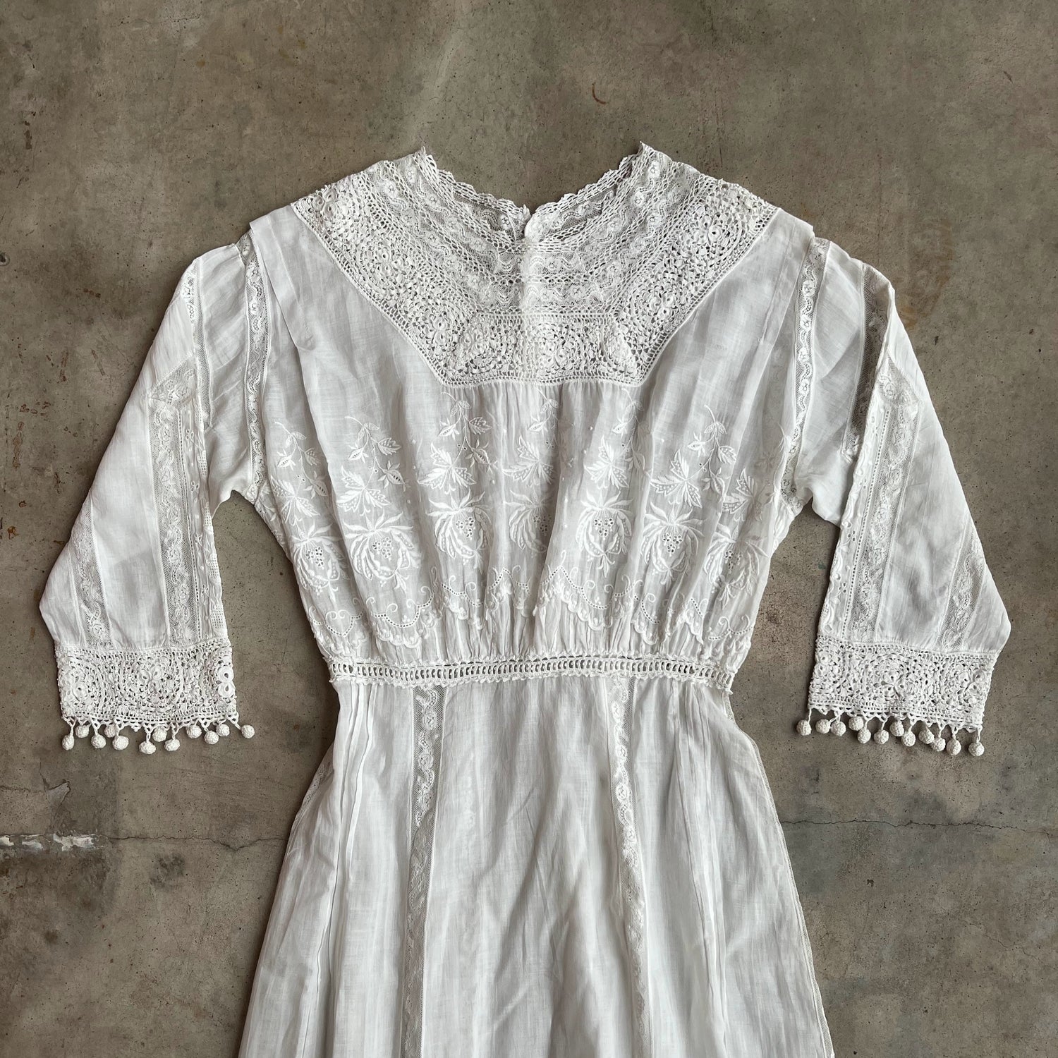 c. Early 1910s Lingerie Dress