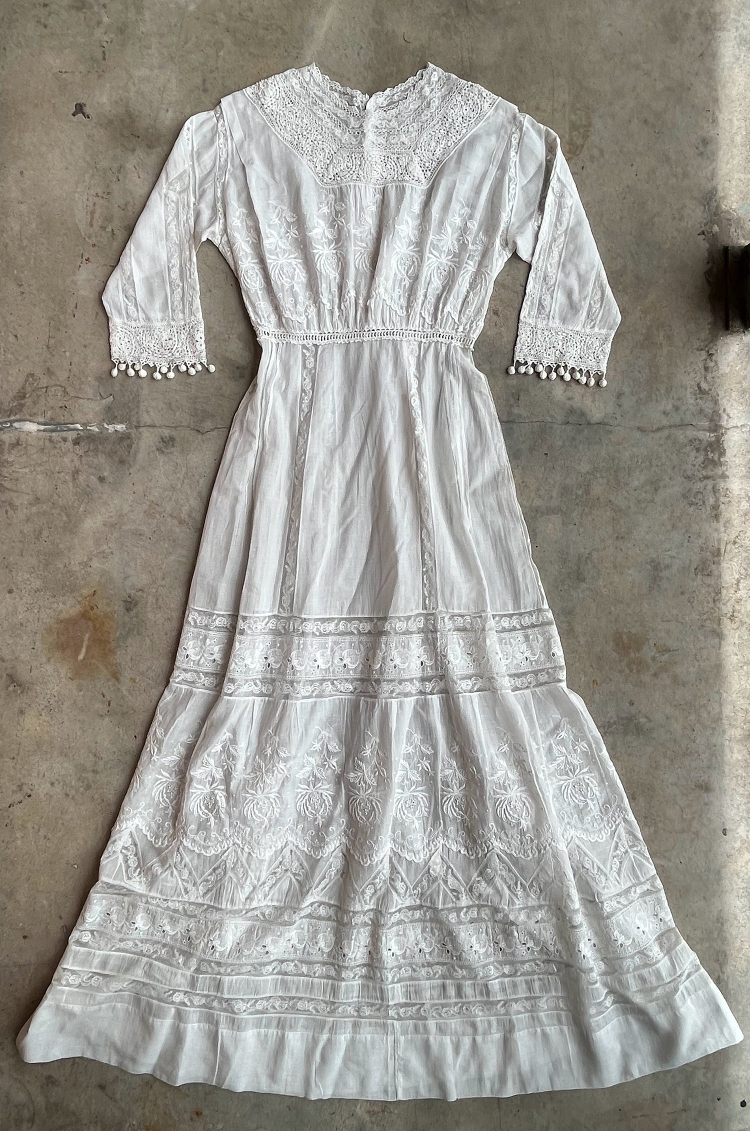 c. Early 1910s Lingerie Dress