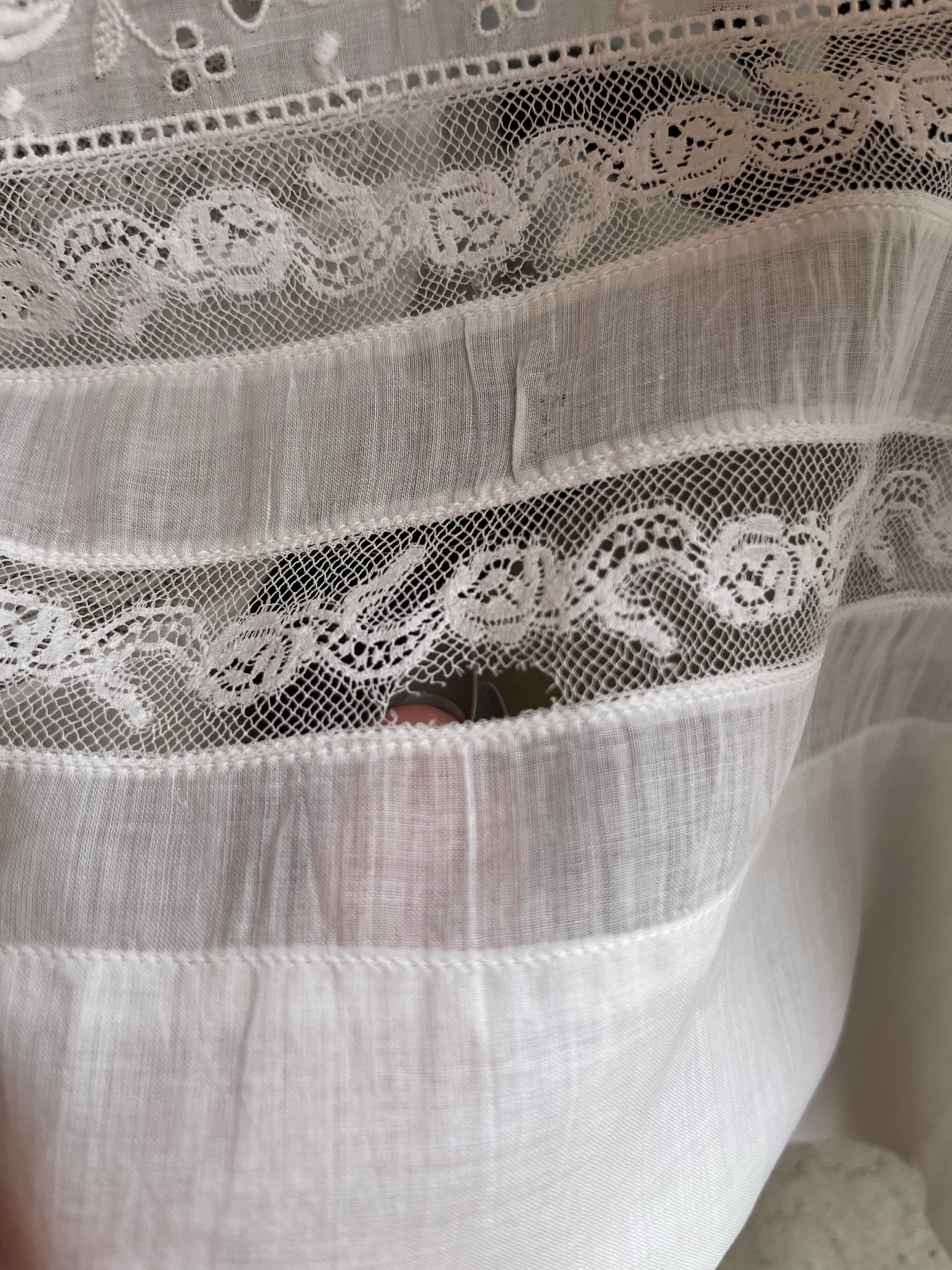 c. Early 1910s Lingerie Dress