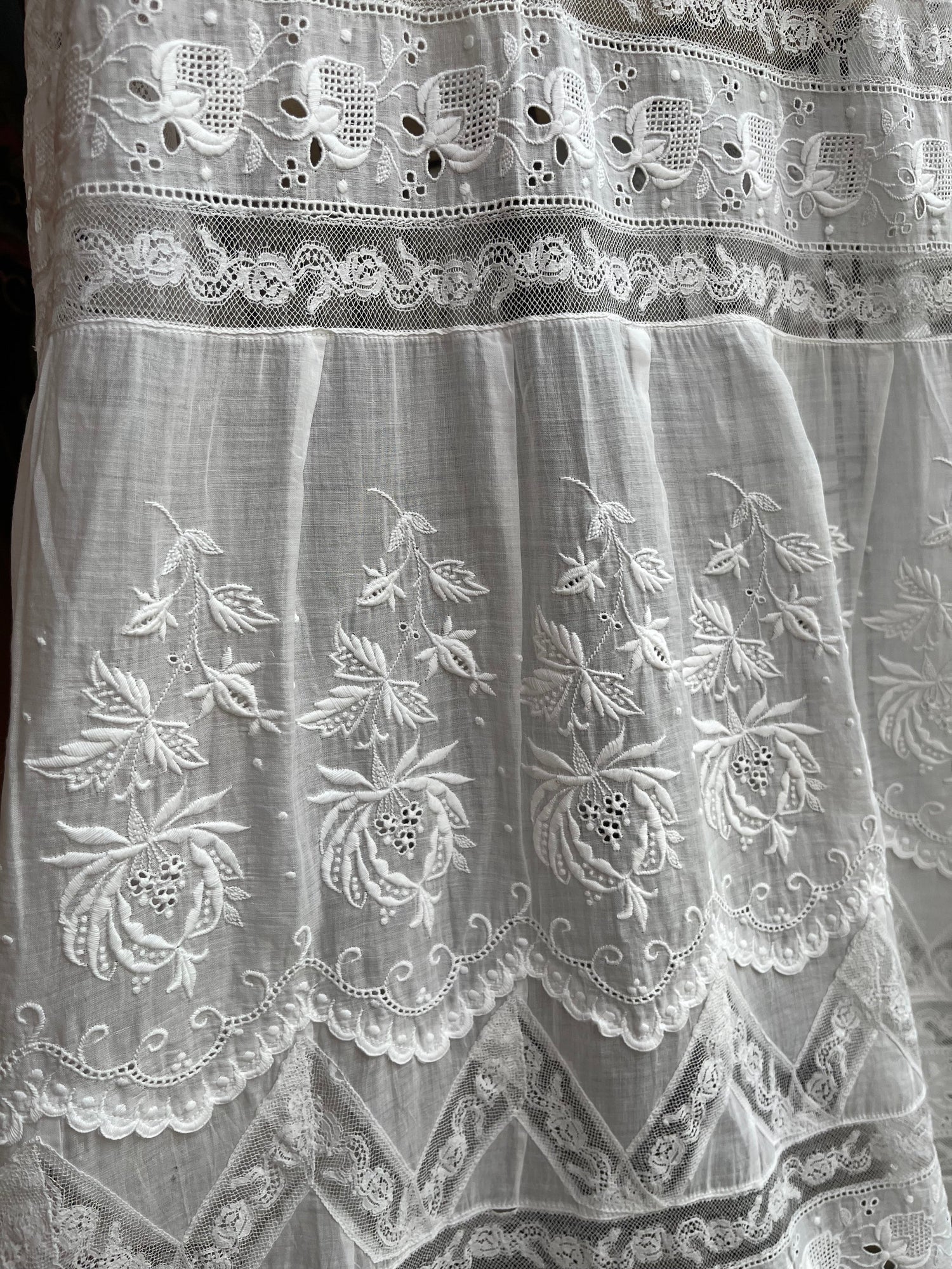 c. Early 1910s Lingerie Dress