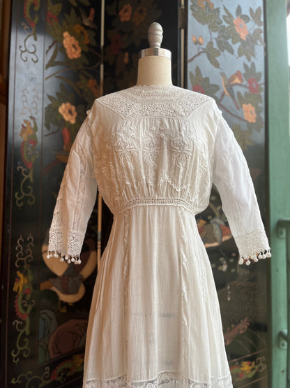 c. Early 1910s Lingerie Dress