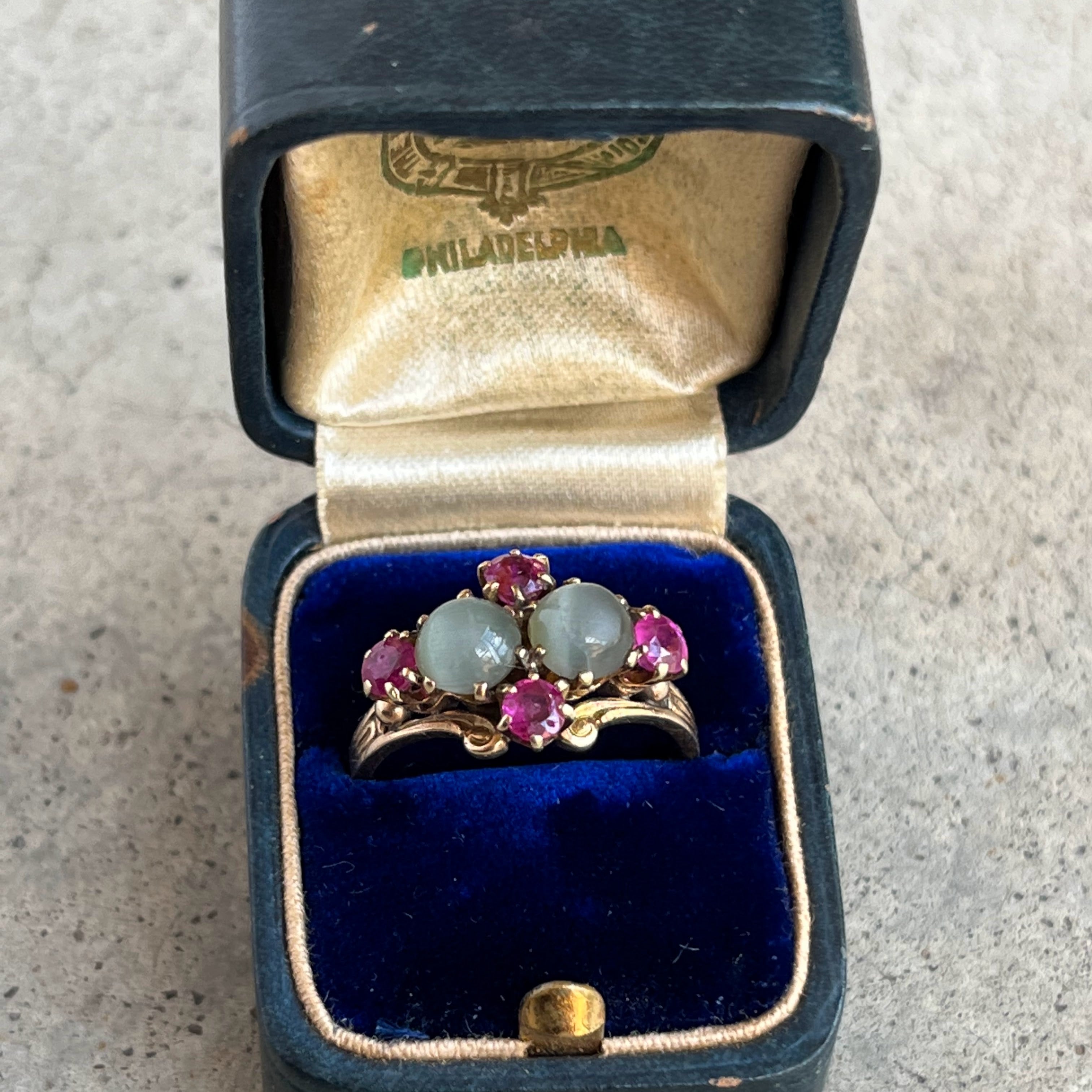 c. 1930s-1940s 14k Gold Cat&