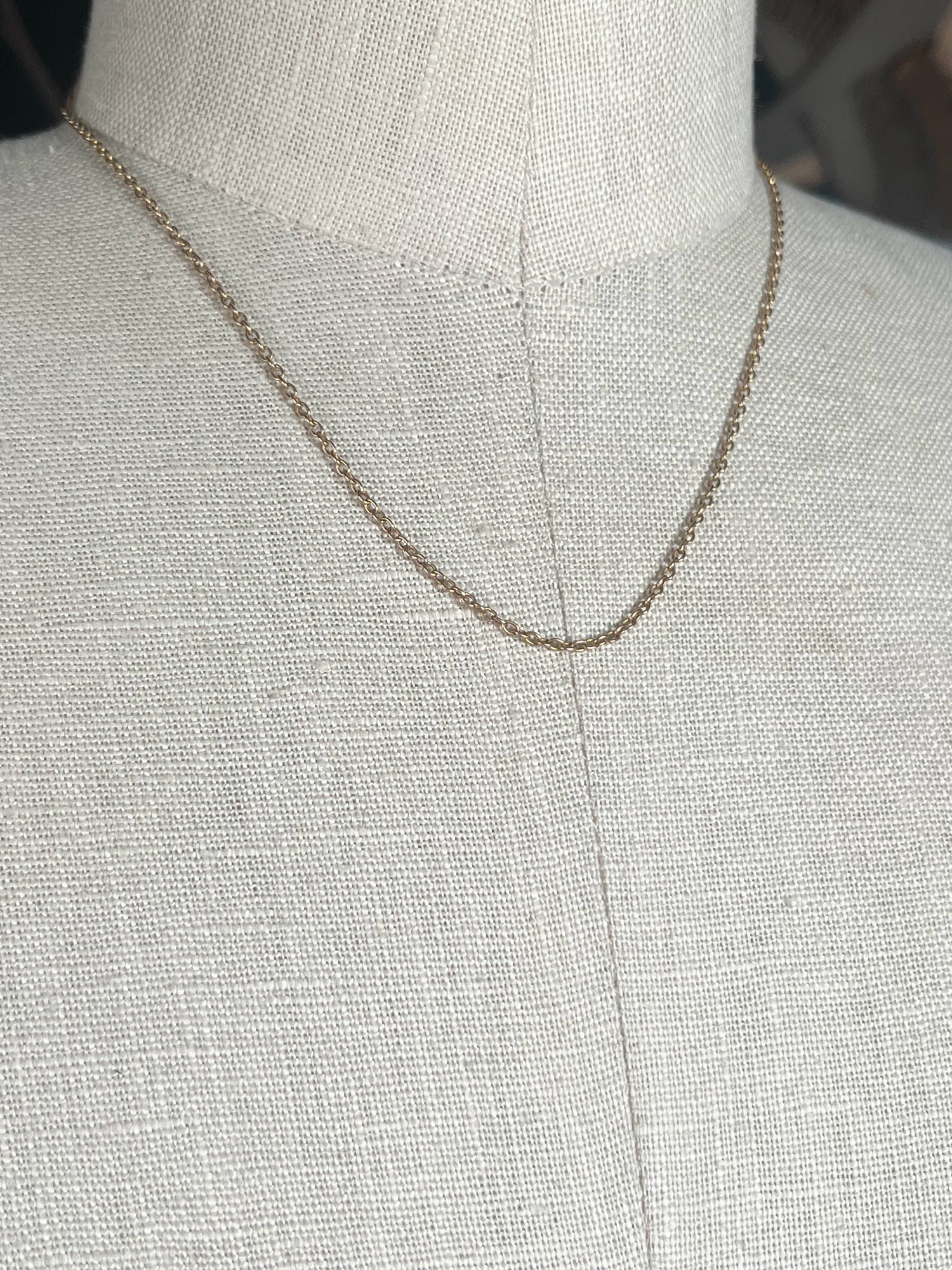 c. 1900s 9k Gold Chain