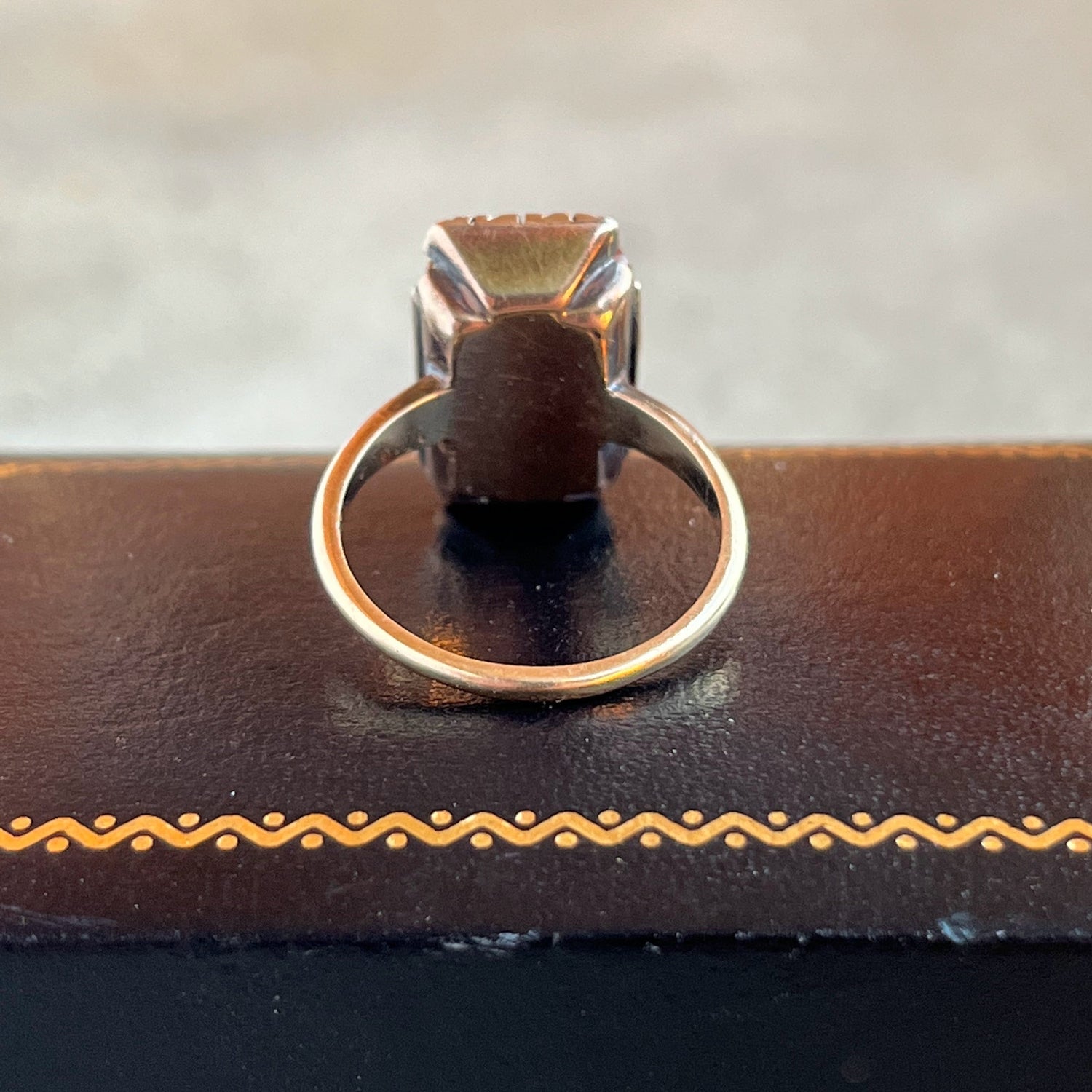 c. 1880s-1890s 10k Gold Cameo Ring