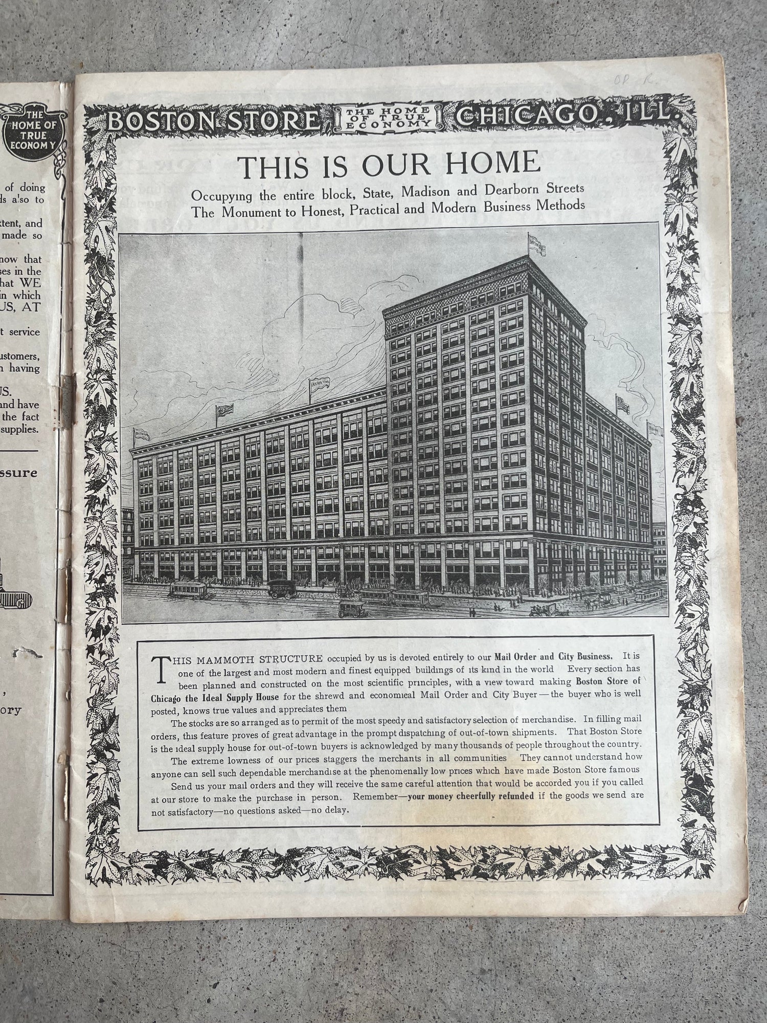 1908 Spring &amp; Summer Catalog | Boston Store Chicago