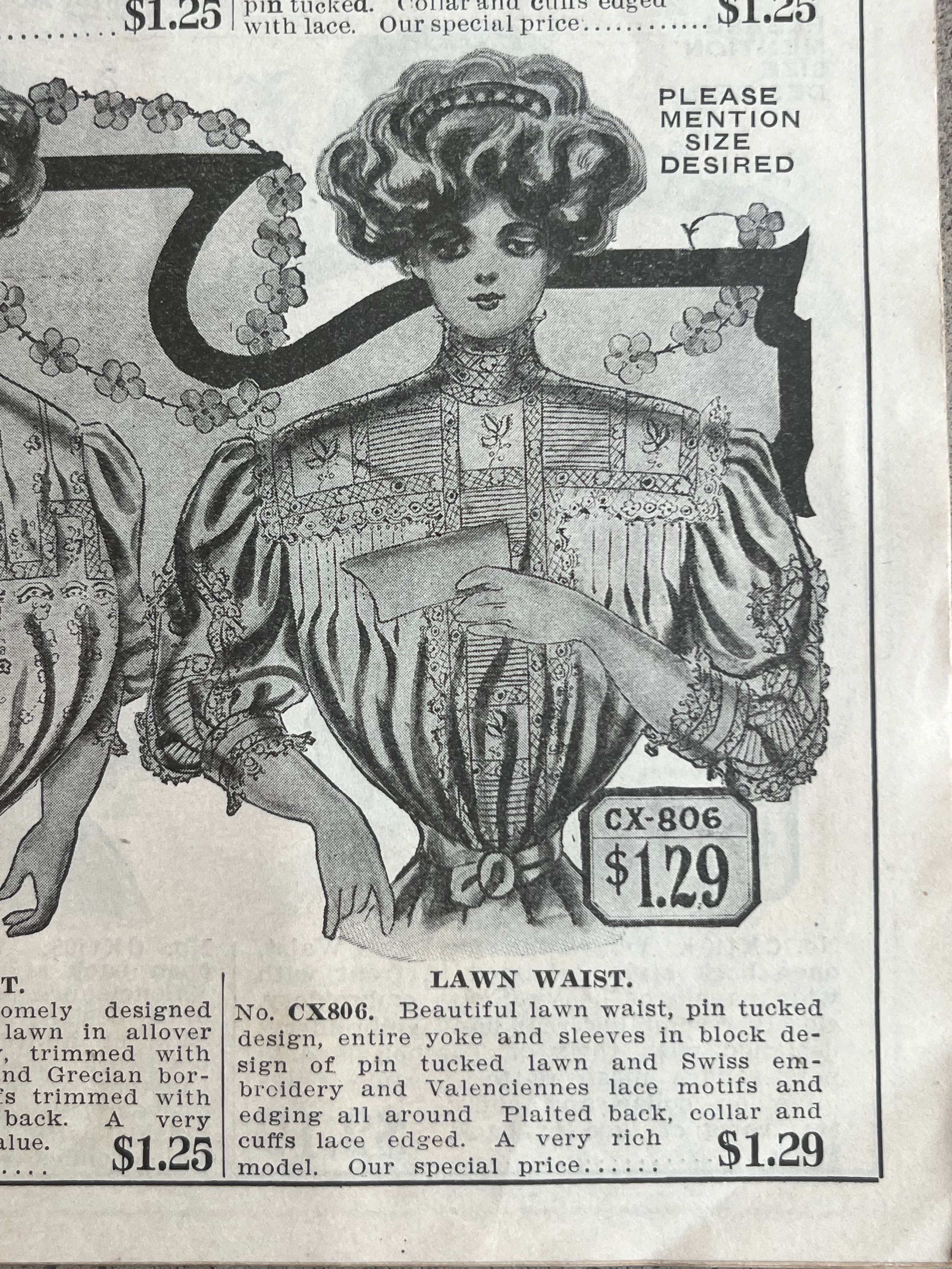 1908 Spring &amp; Summer Catalog | Boston Store Chicago