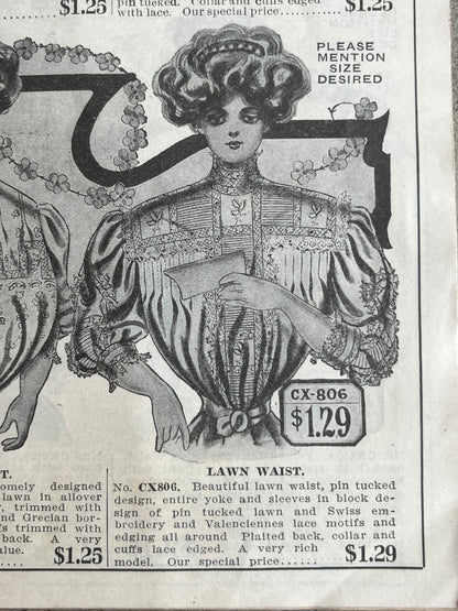 1908 Spring &amp; Summer Catalog | Boston Store Chicago