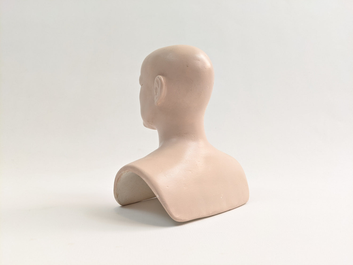 Vintage Porcelain Male Doll Bust