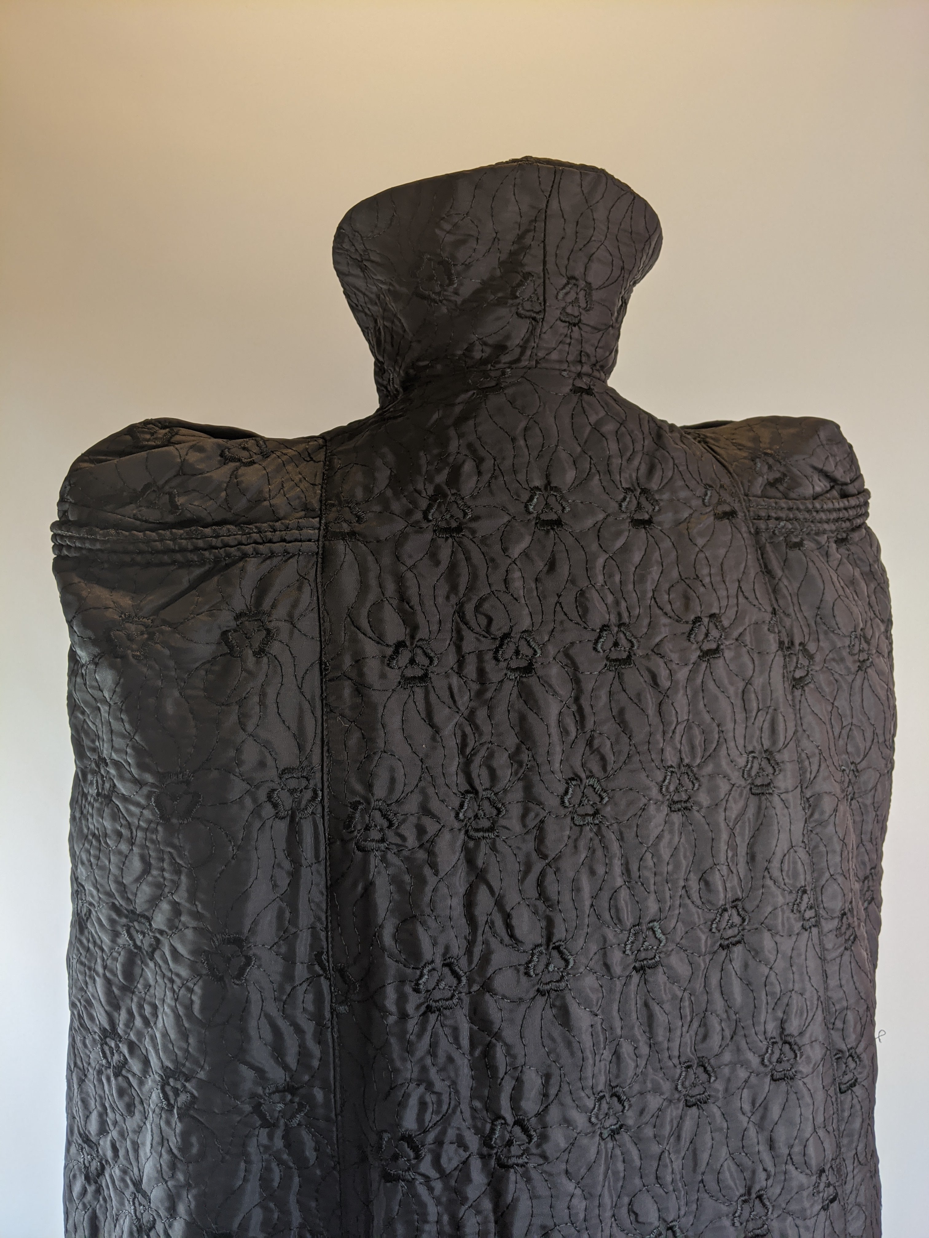 Vintage Victorian Style Quilted Cape