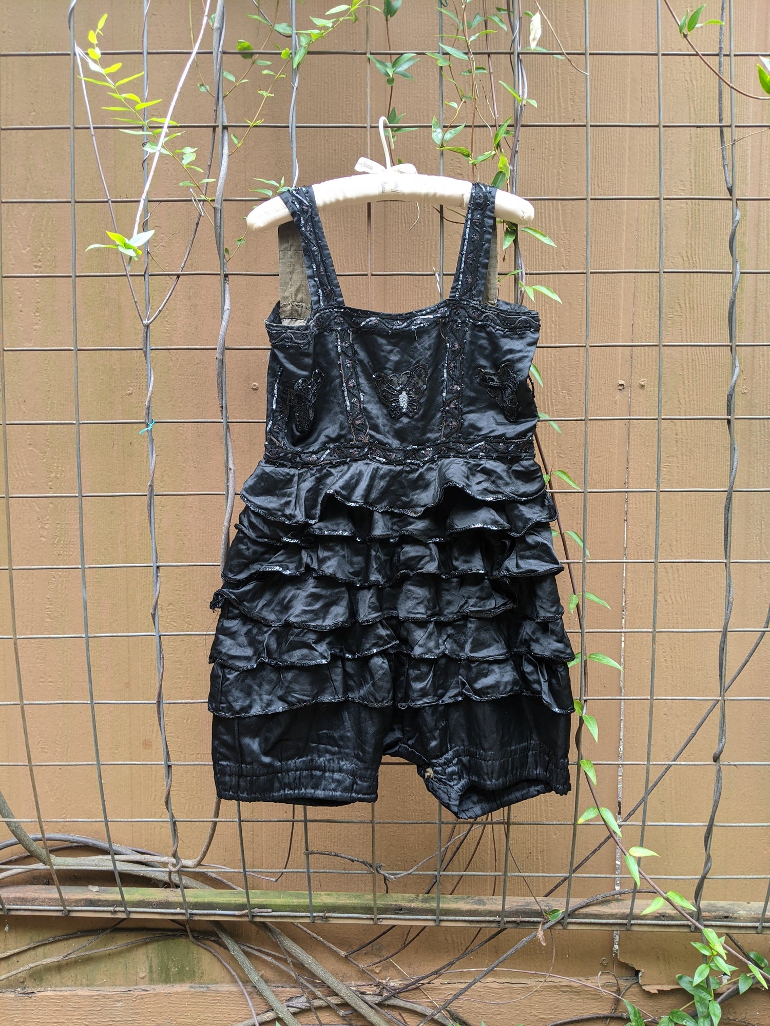 1930s Silk Stage Costume Romper
