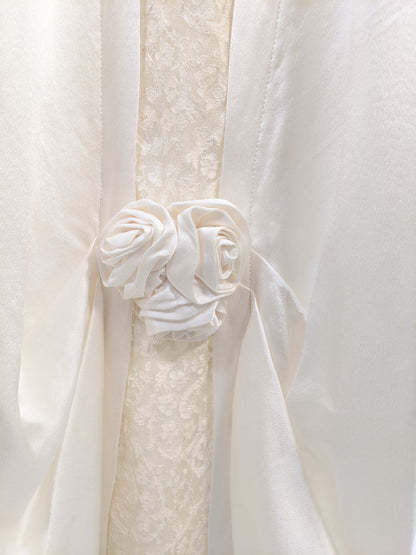 1910s Silk Lace Gown | Wedding Dress