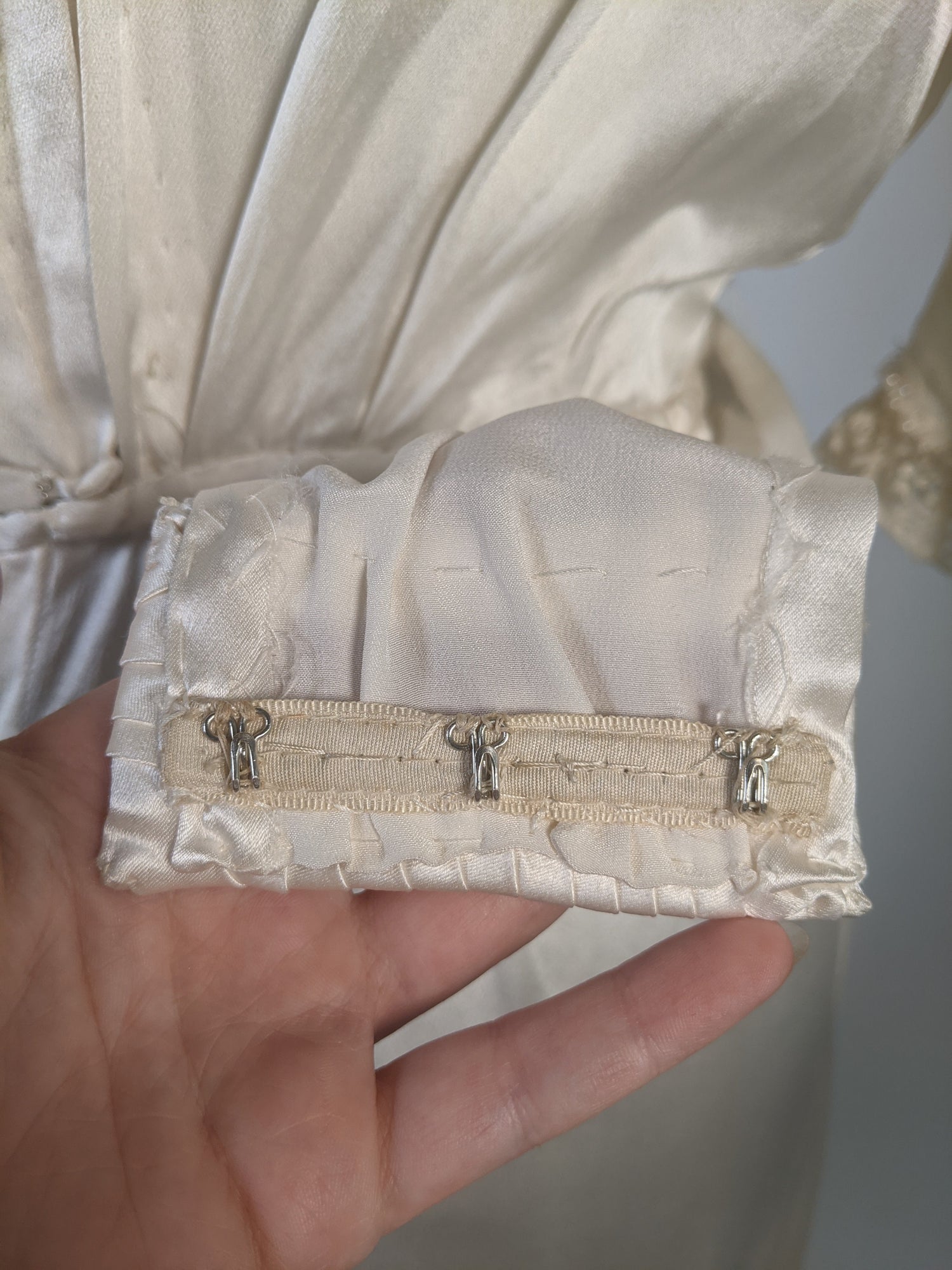 1910s Silk Lace Gown | Wedding Dress