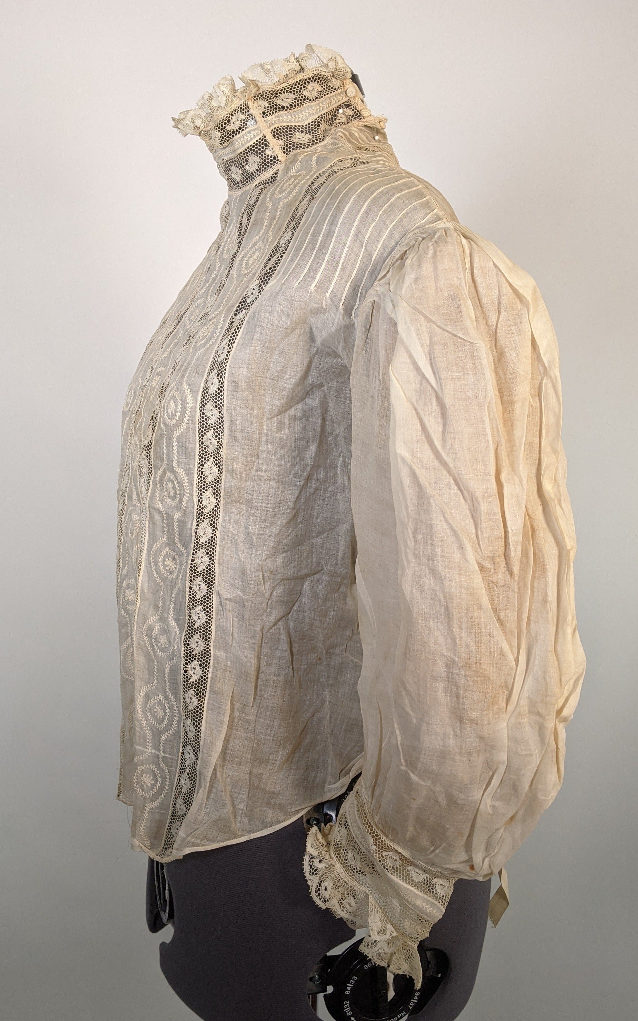 Edwardian White Lace Blouse | Study / Display