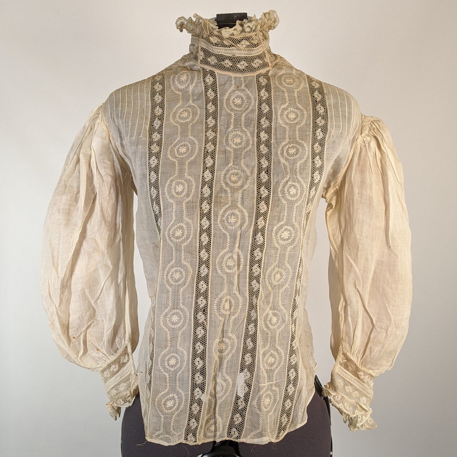 Edwardian White Lace Blouse | Study / Display