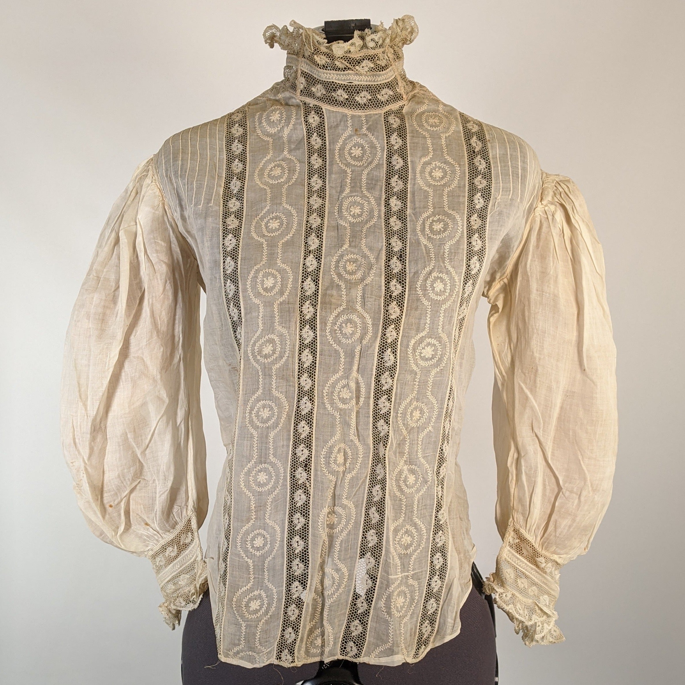 Edwardian White Lace Blouse | Study / Display
