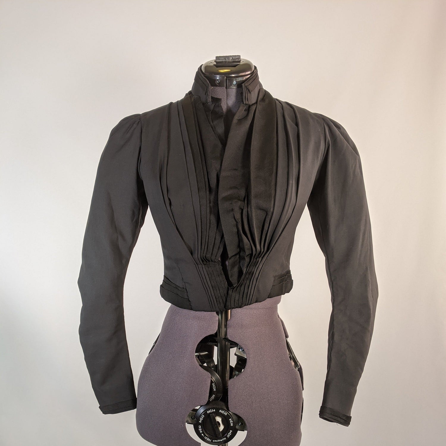 1900s Black Bodice | XS