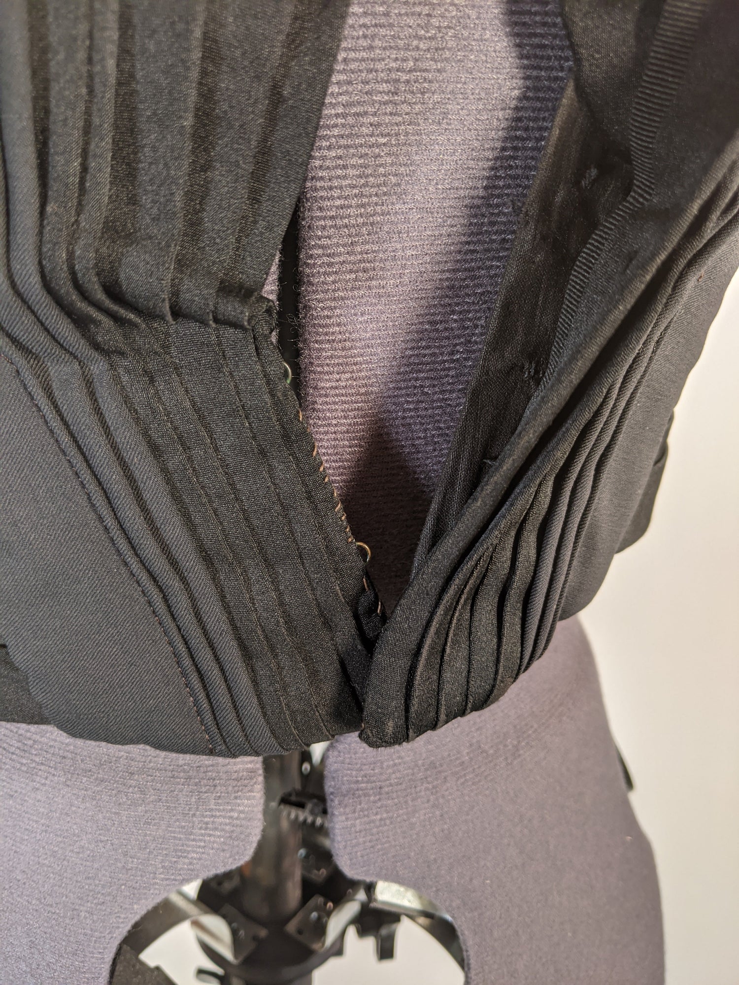 1900s Black Bodice | XS