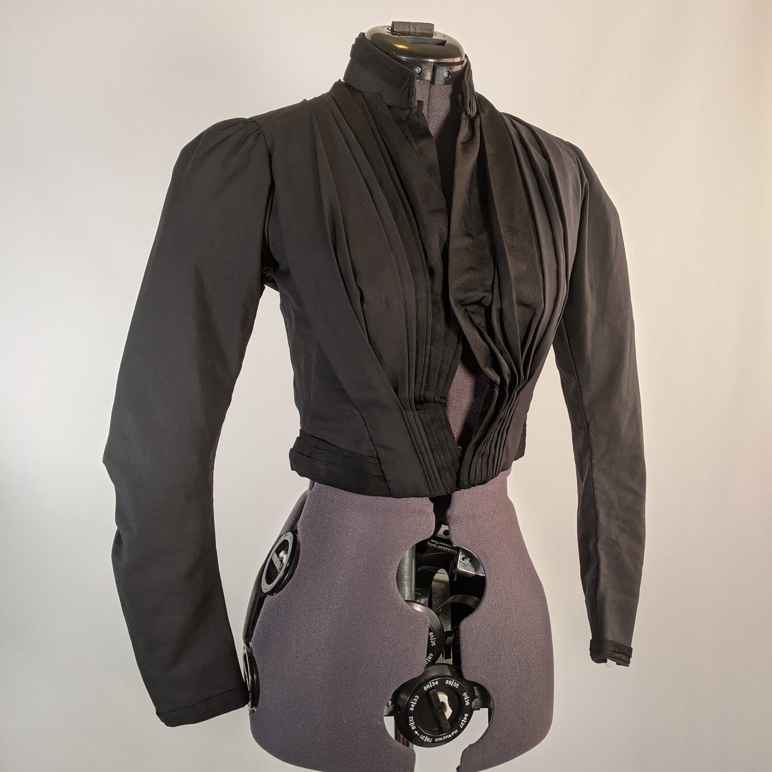 1900s Black Bodice | XS