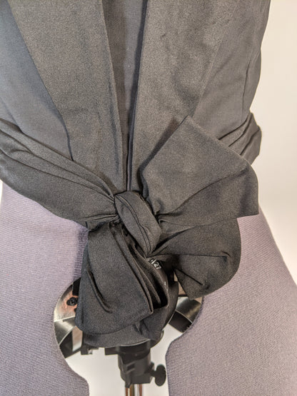 1900s Black Bodice | XS