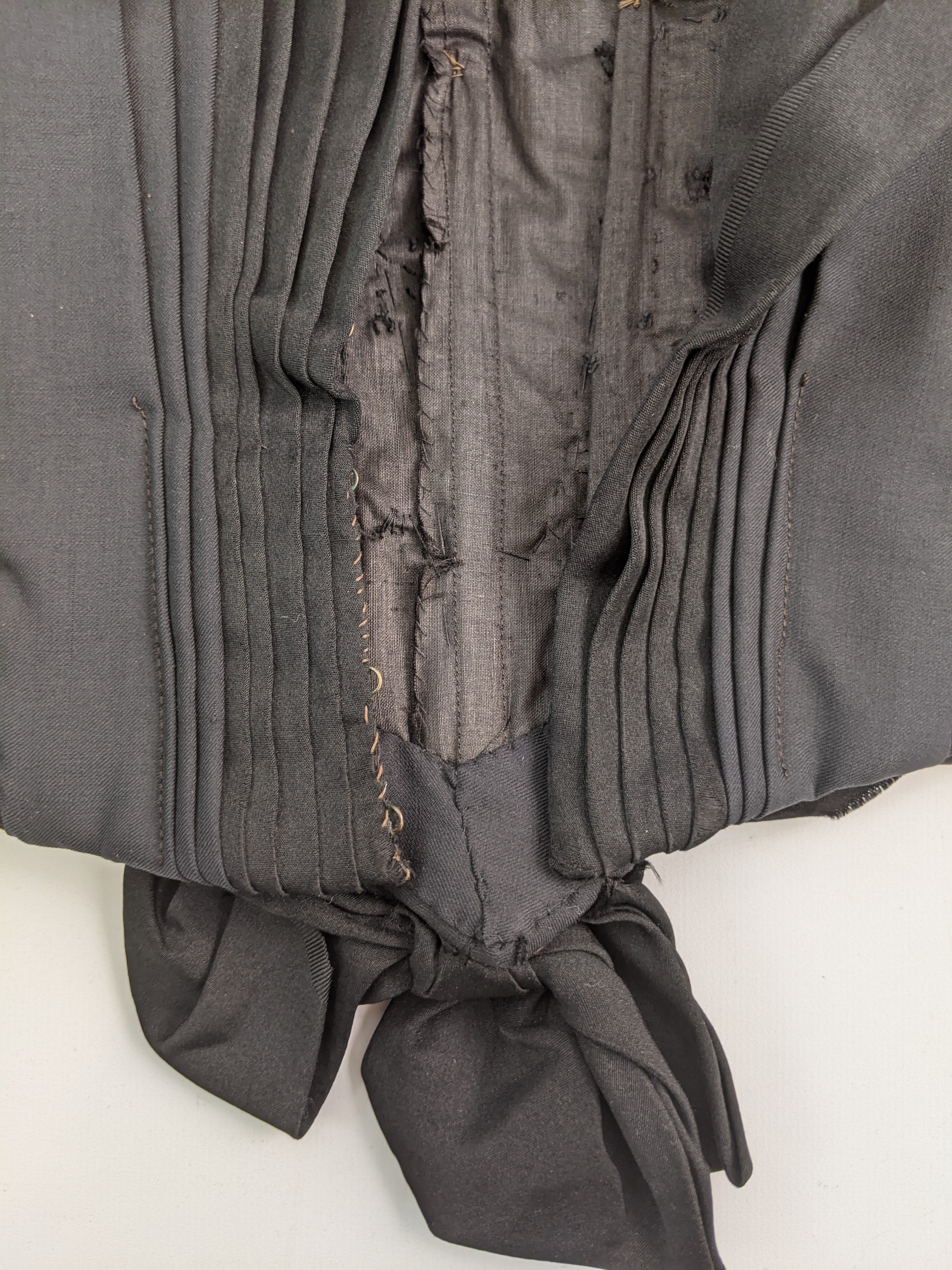 1900s Black Bodice | XS