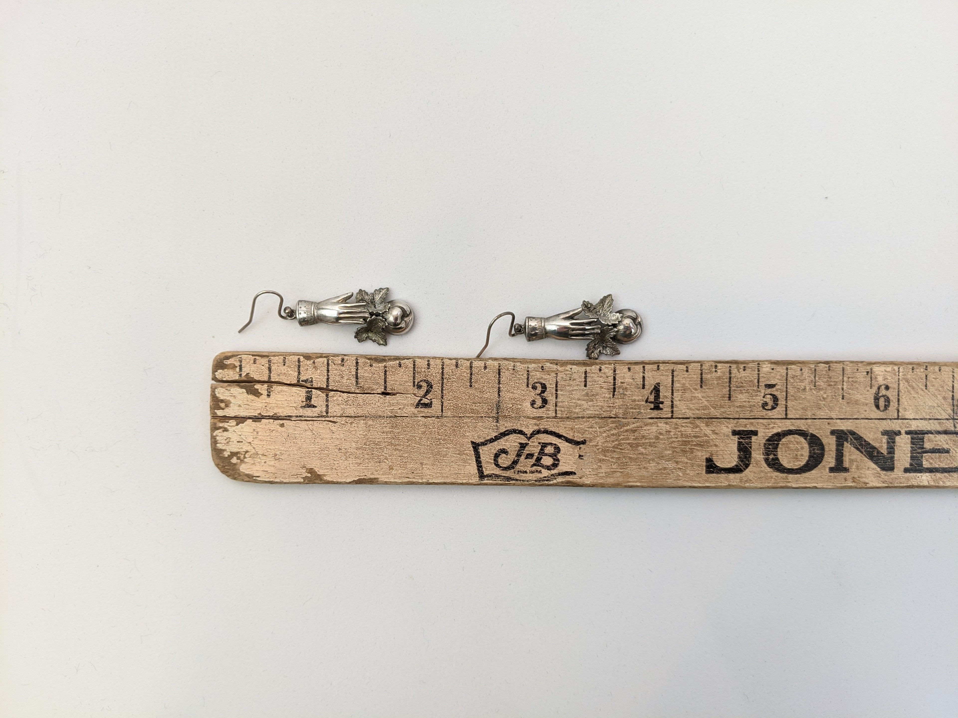 Victorian Revival Hand Earrings