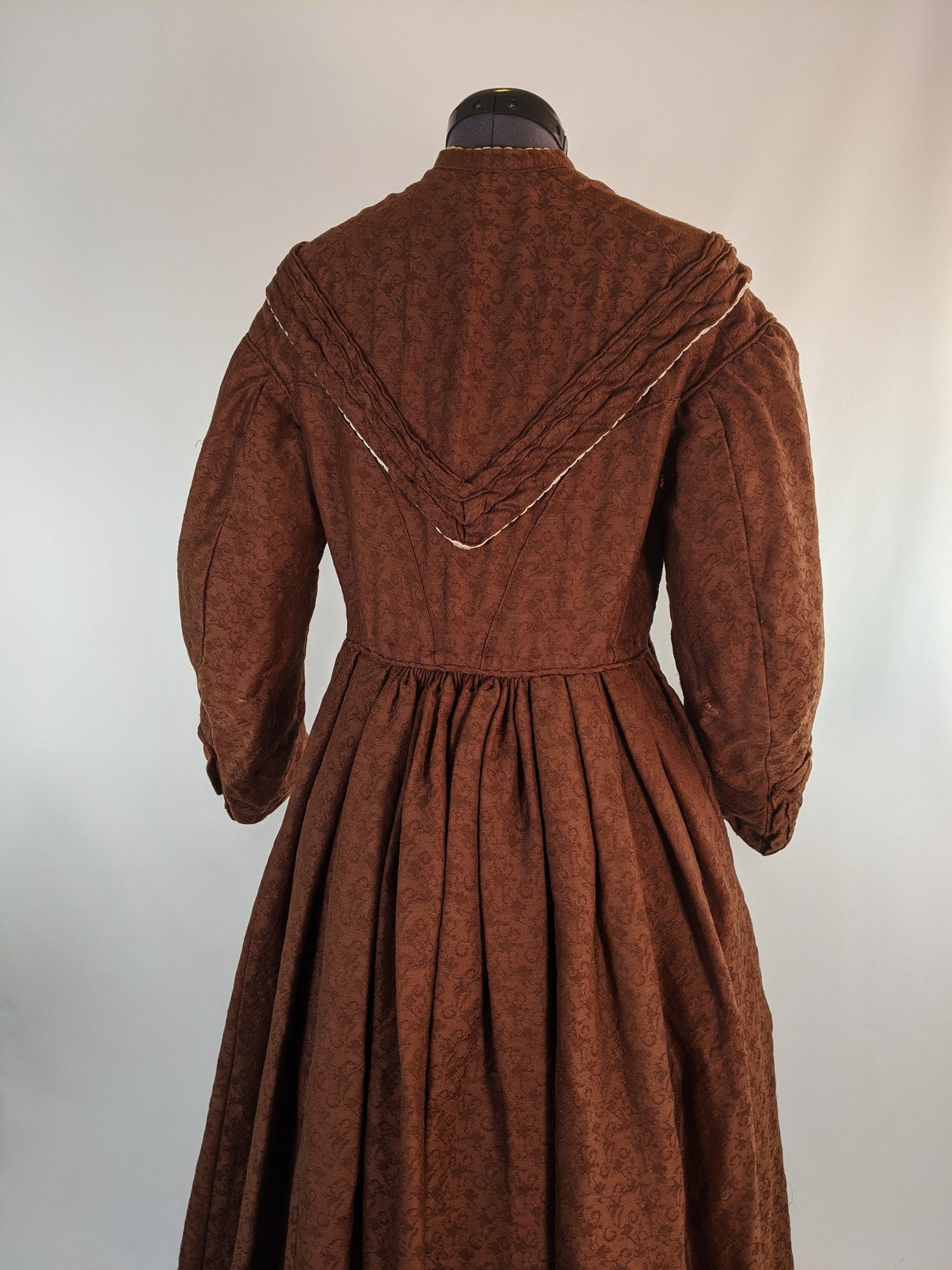 1850s-1860s Wool Dress