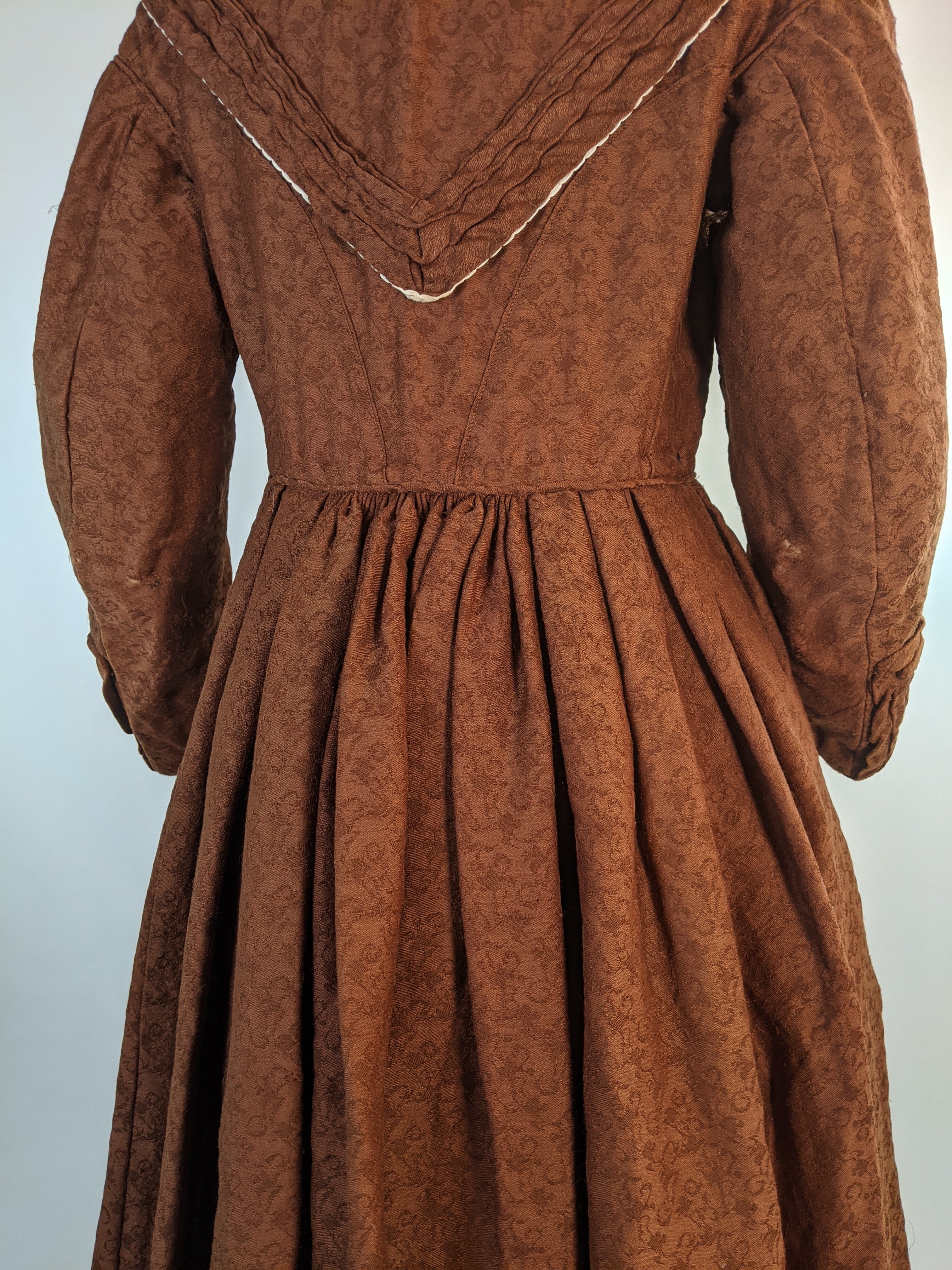 1850s-1860s Wool Dress