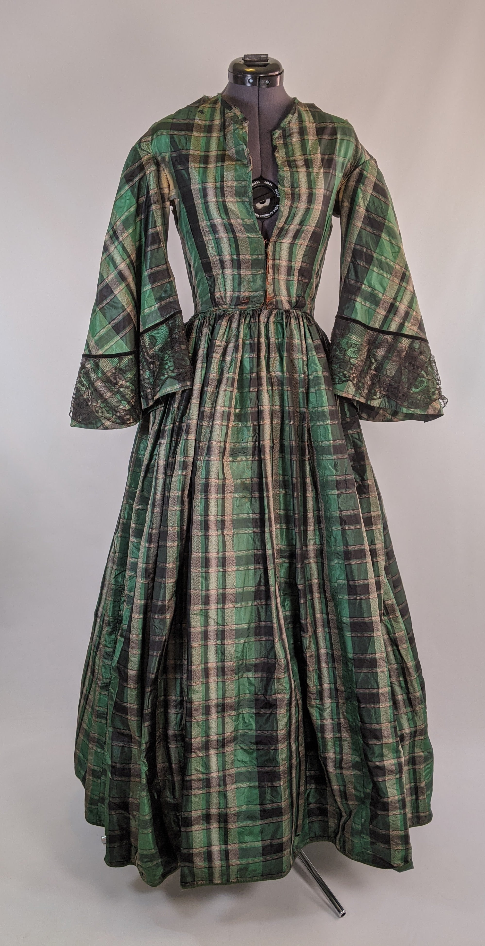 1850s-1860s Silk Gown | Study or Display